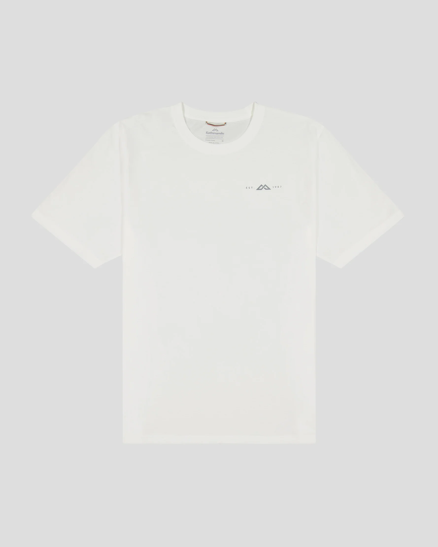 Men's 1987 Organic Cotton S/S Tee - White - Image 4