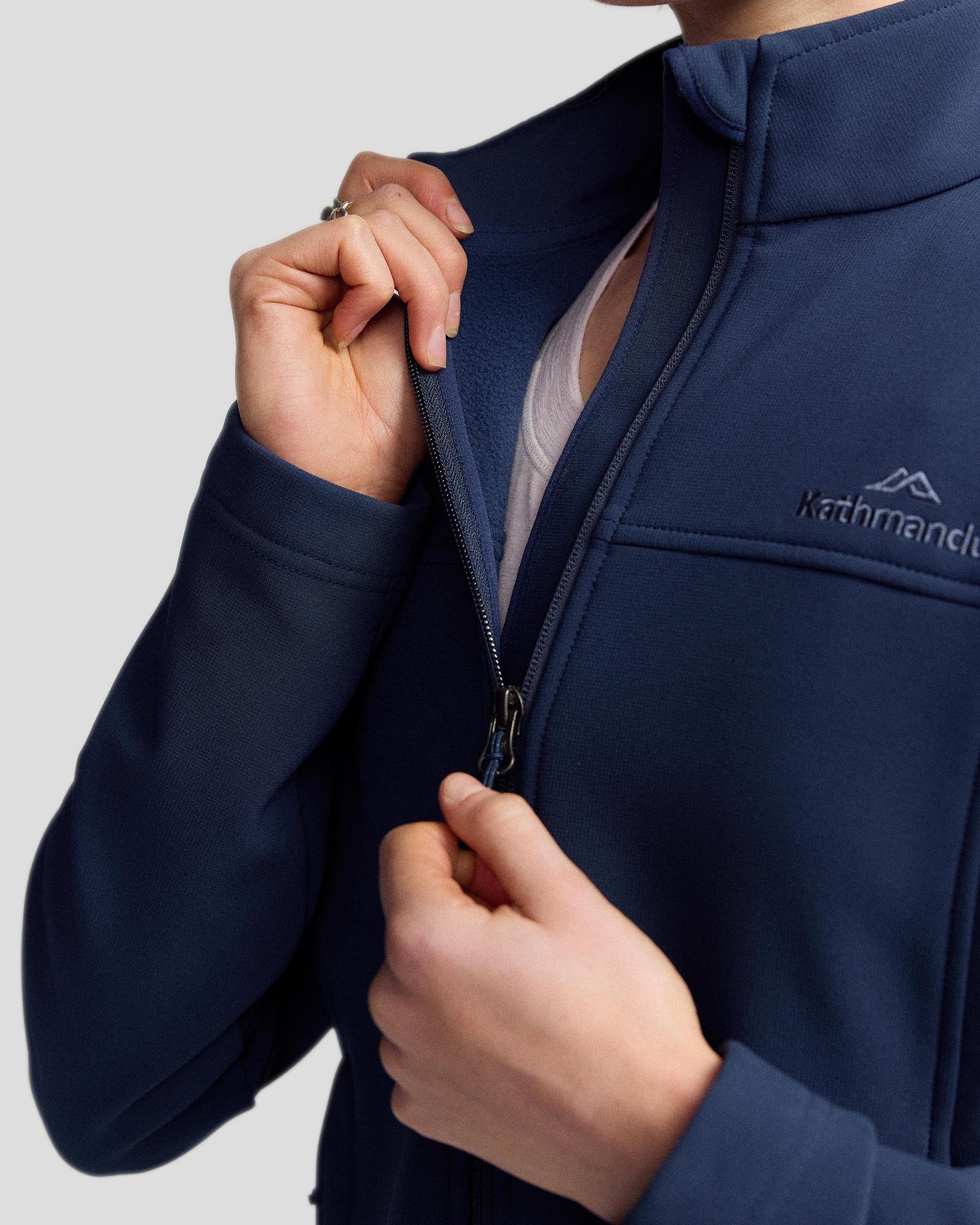 Women's Arbury Jacket - Classic Navy - Image 4