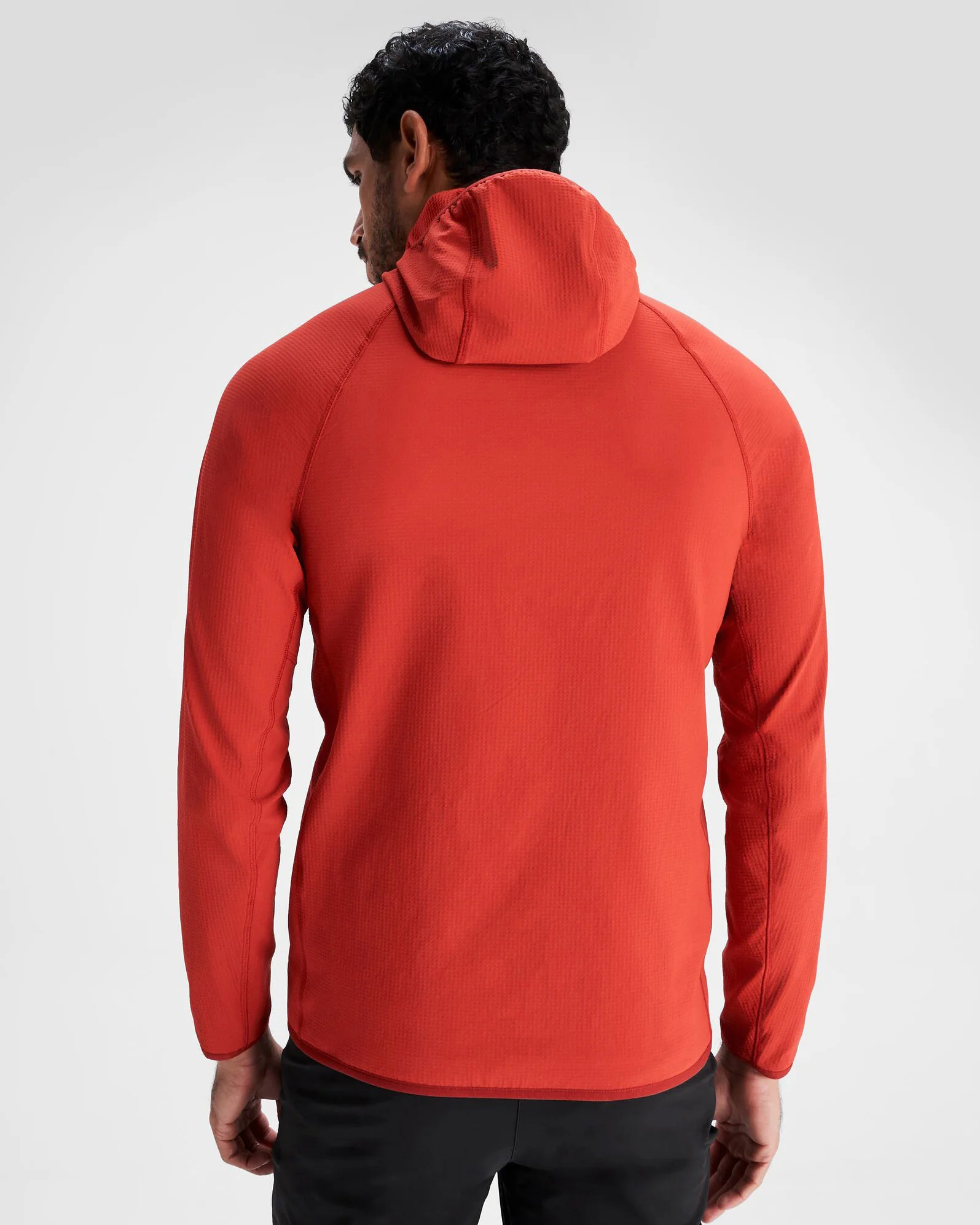 Men's Aysen Hooded Fleece Jacket - Spicy Chilli Pepper - Image 4