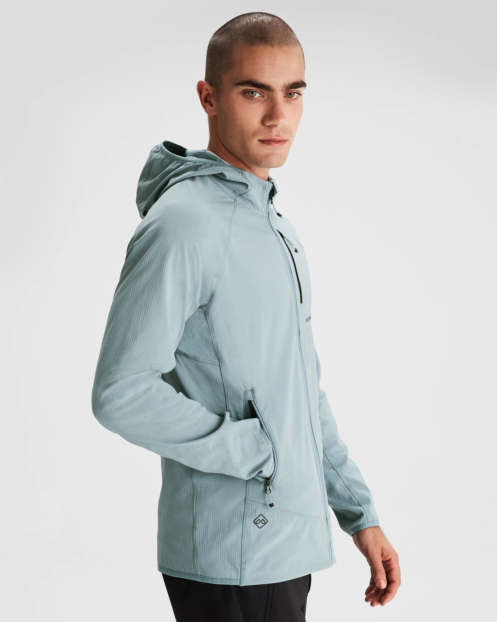 Men's Aysen Hooded Fleece Jacket - Vapor - Image 3