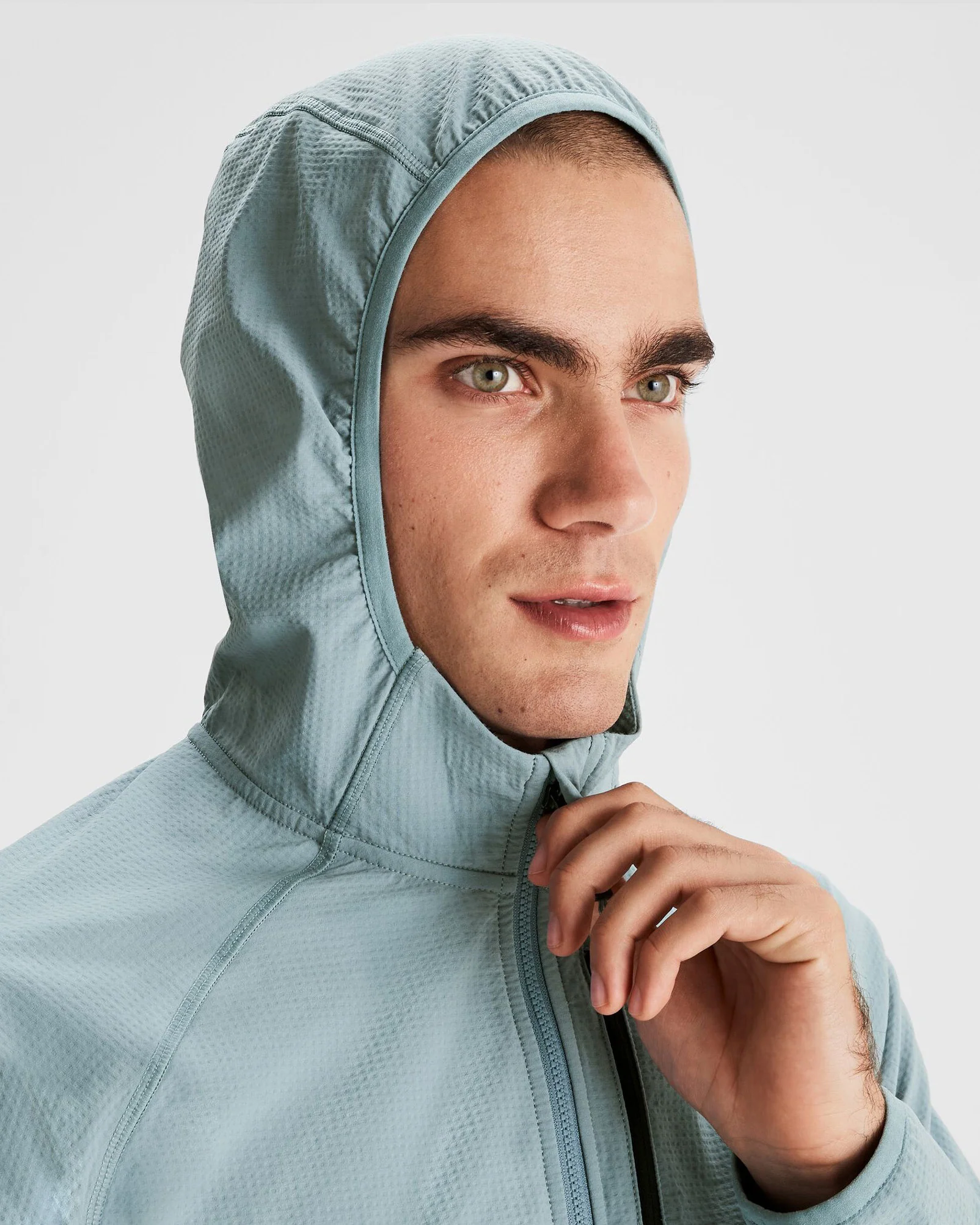 Men's Aysen Hooded Fleece Jacket - Vapor - Image 5