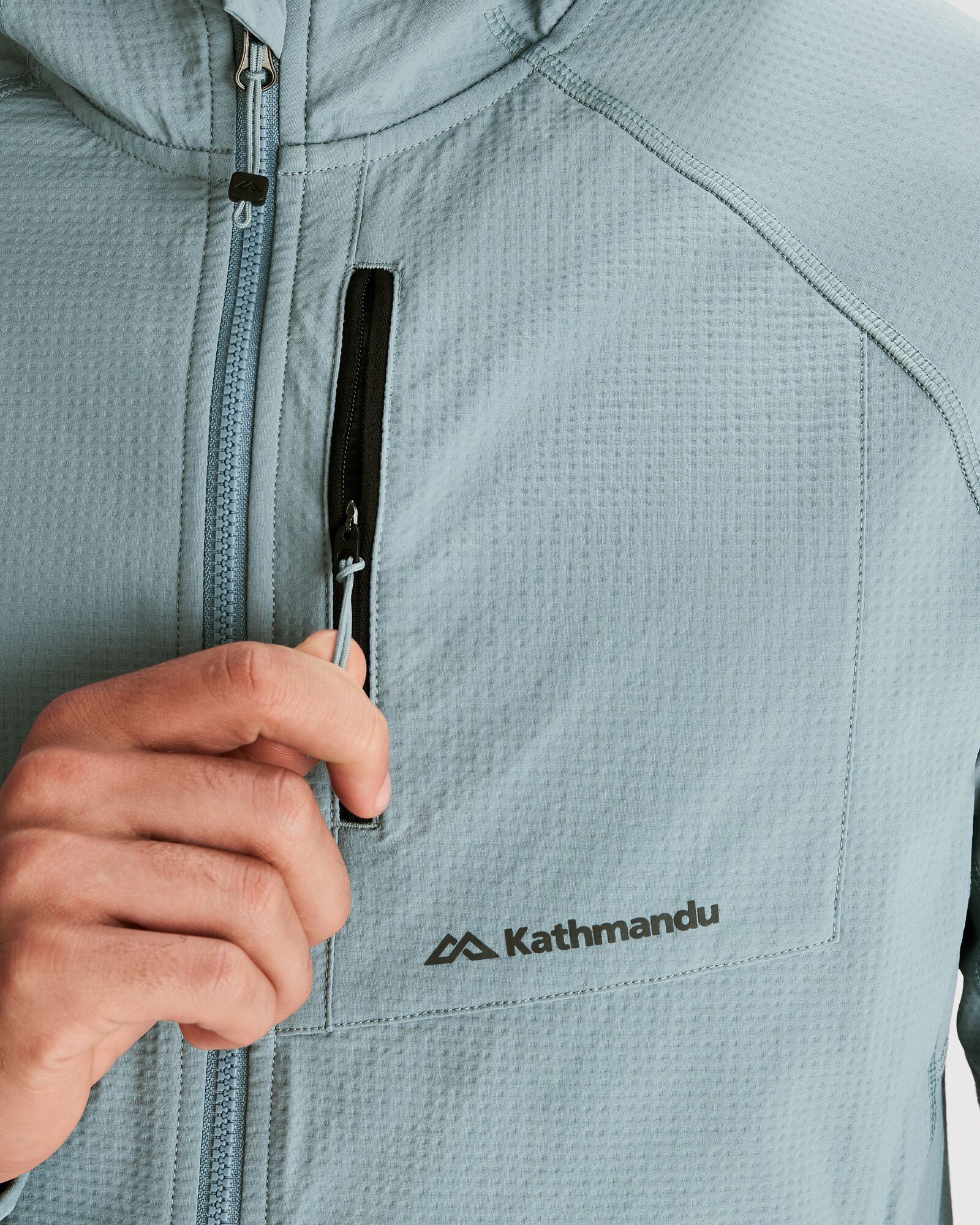 Men's Aysen Hooded Fleece Jacket - Vapor - Image 6