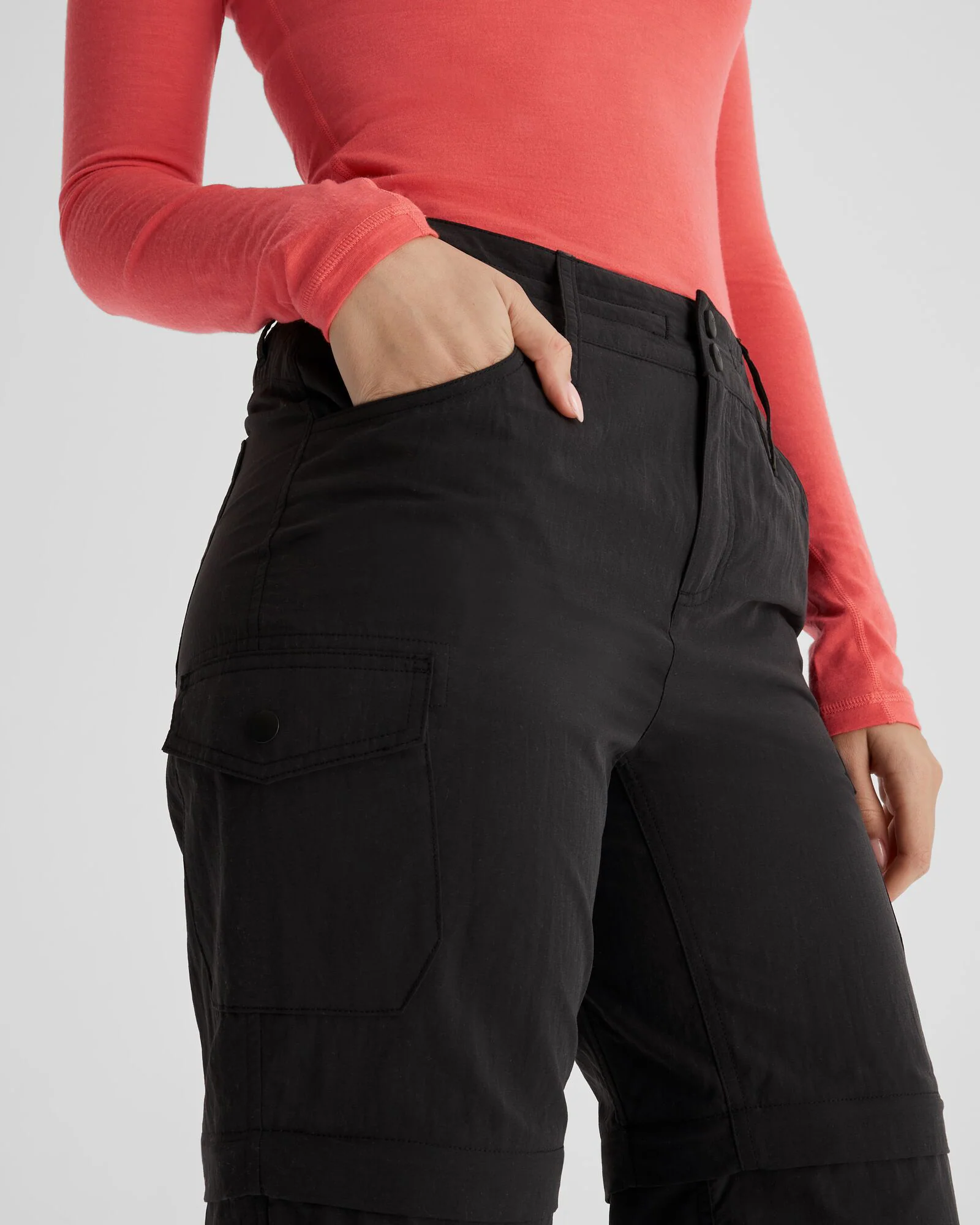 Women's EVRY-Day Convertible Pants  - Black - Image 7