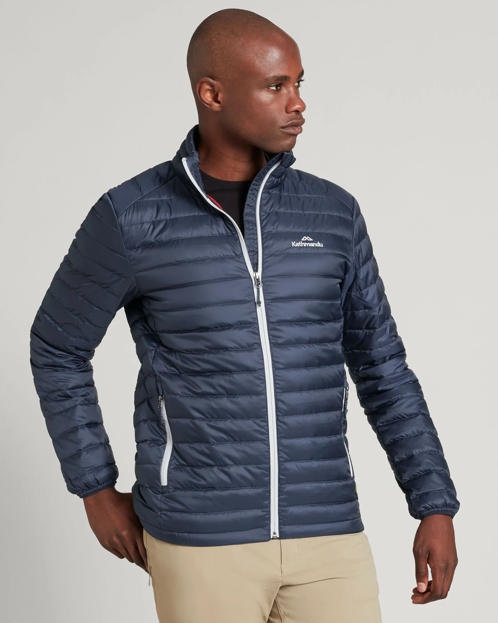 Men's Heli 600 Fill Lightweight Down Jacket - Midnight Navy - Image 3