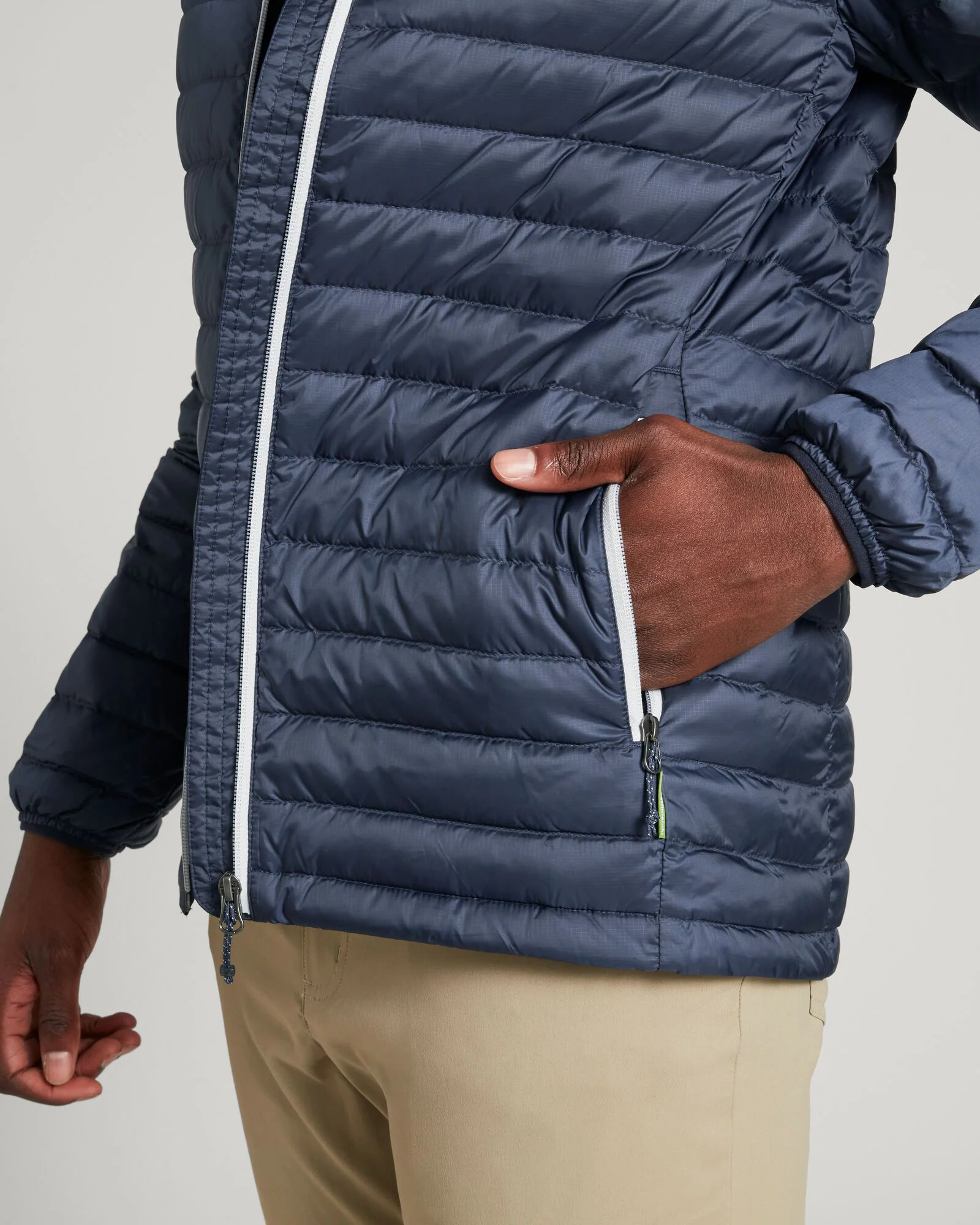 Men's Heli 600 Fill Lightweight Down Jacket - Midnight Navy - Image 6