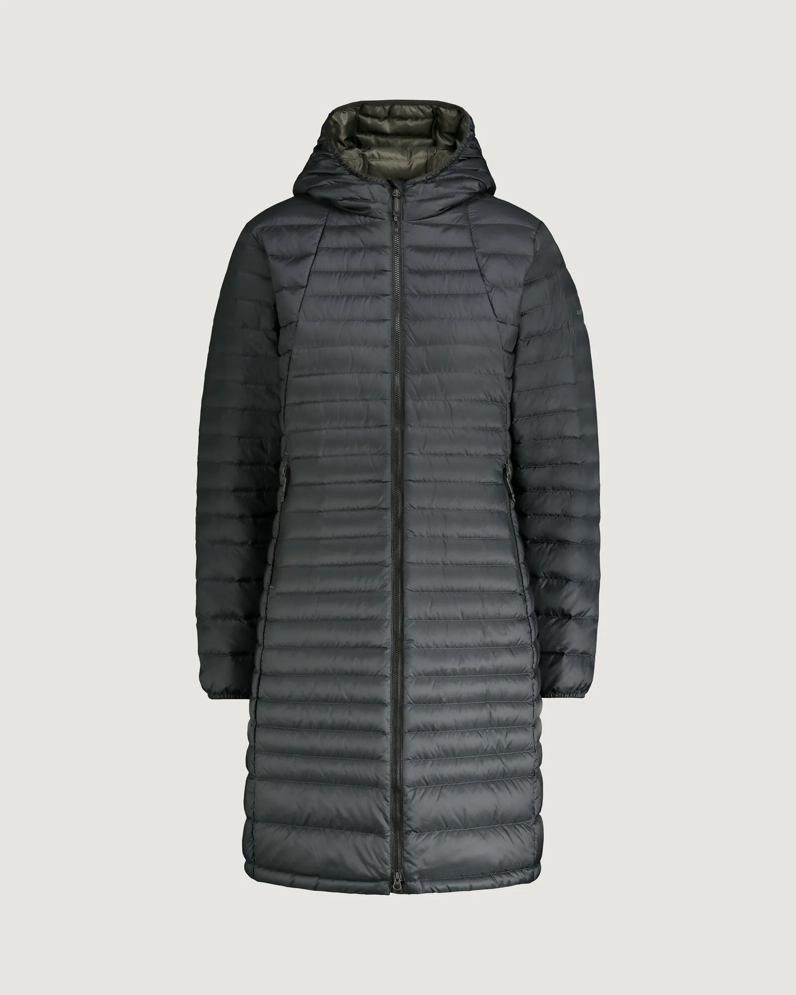 Women's Heli R Down Parka Jacket - Black Stingray - Image 10