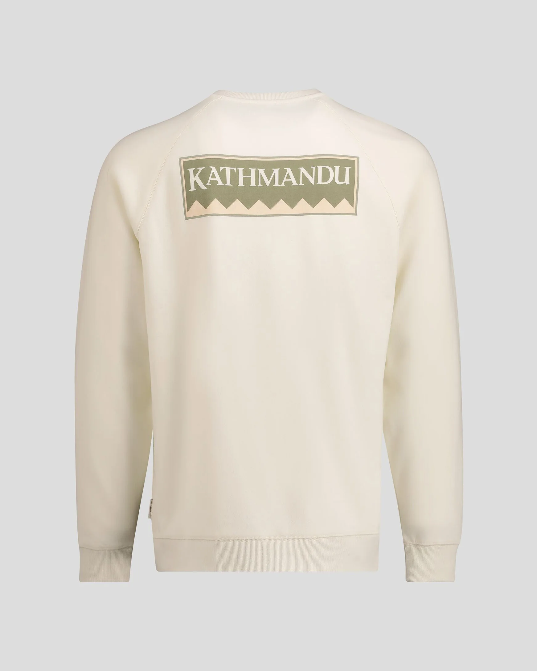 Men's Heritage Logo LT BB Crew Sweatshirt - Natural - Image 5