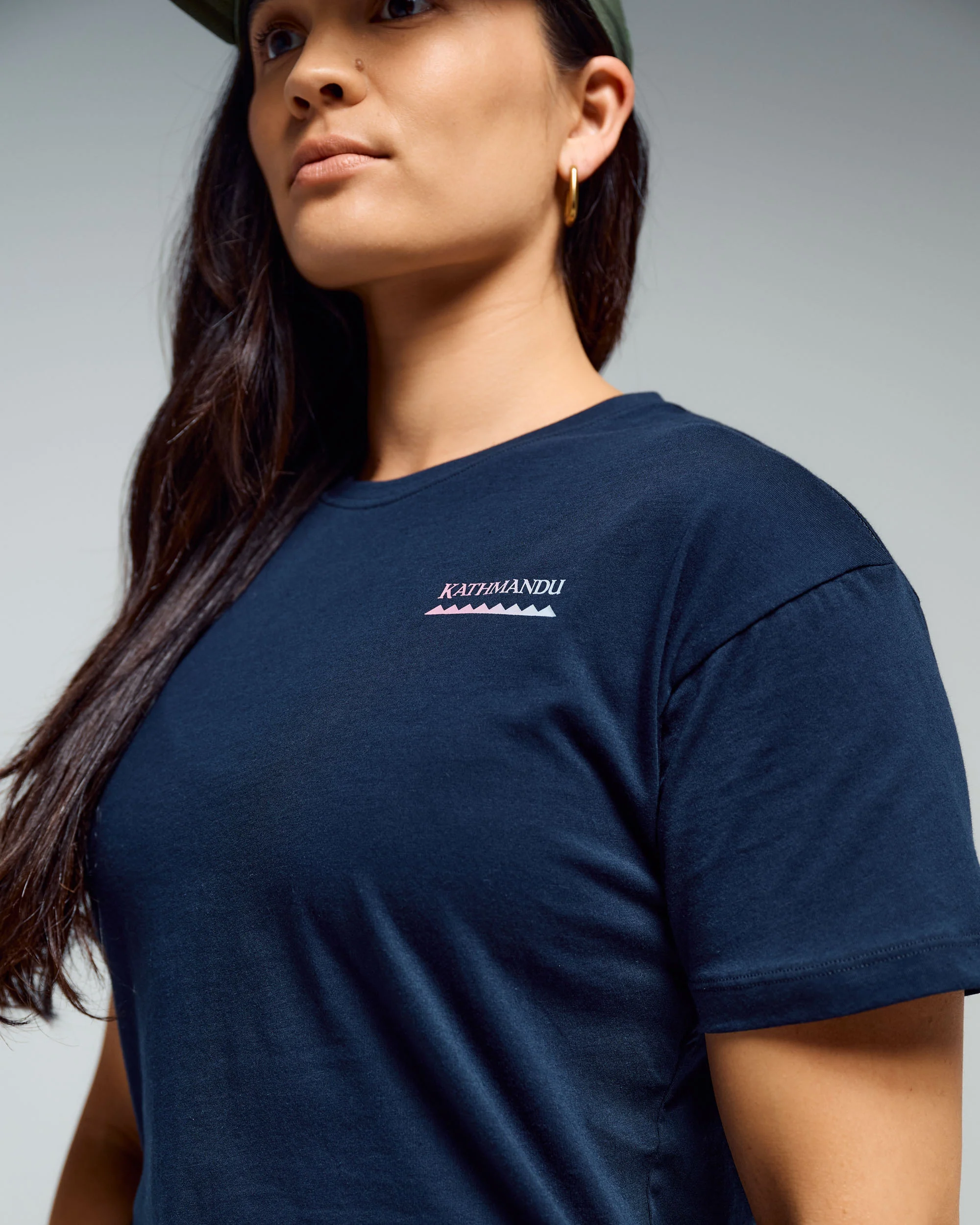 Women's Heritage Organic Cotton T-shirt - Pure Navy - Image 3