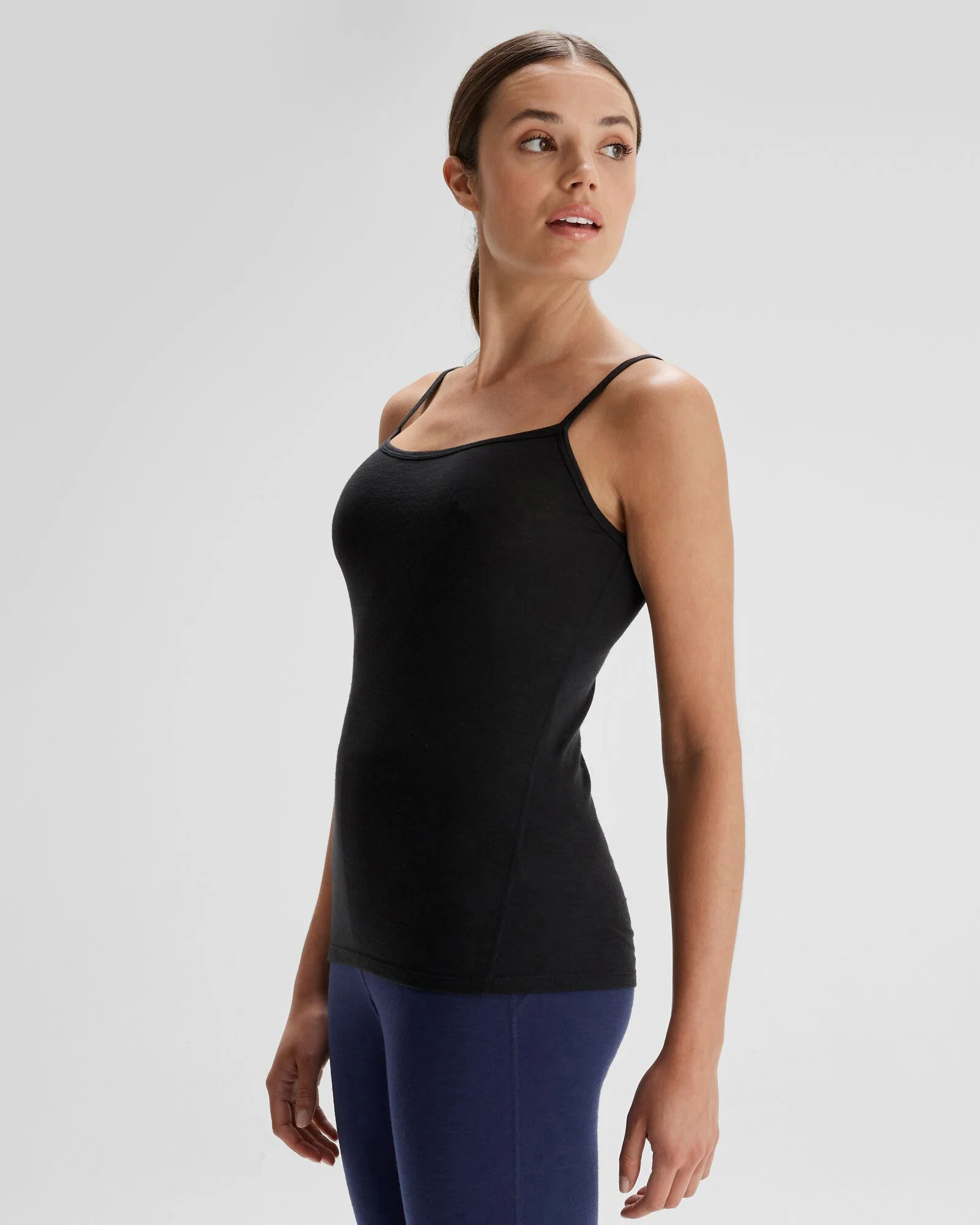 Women's K-Merino 125 Cami - Black Stingray - Image 3