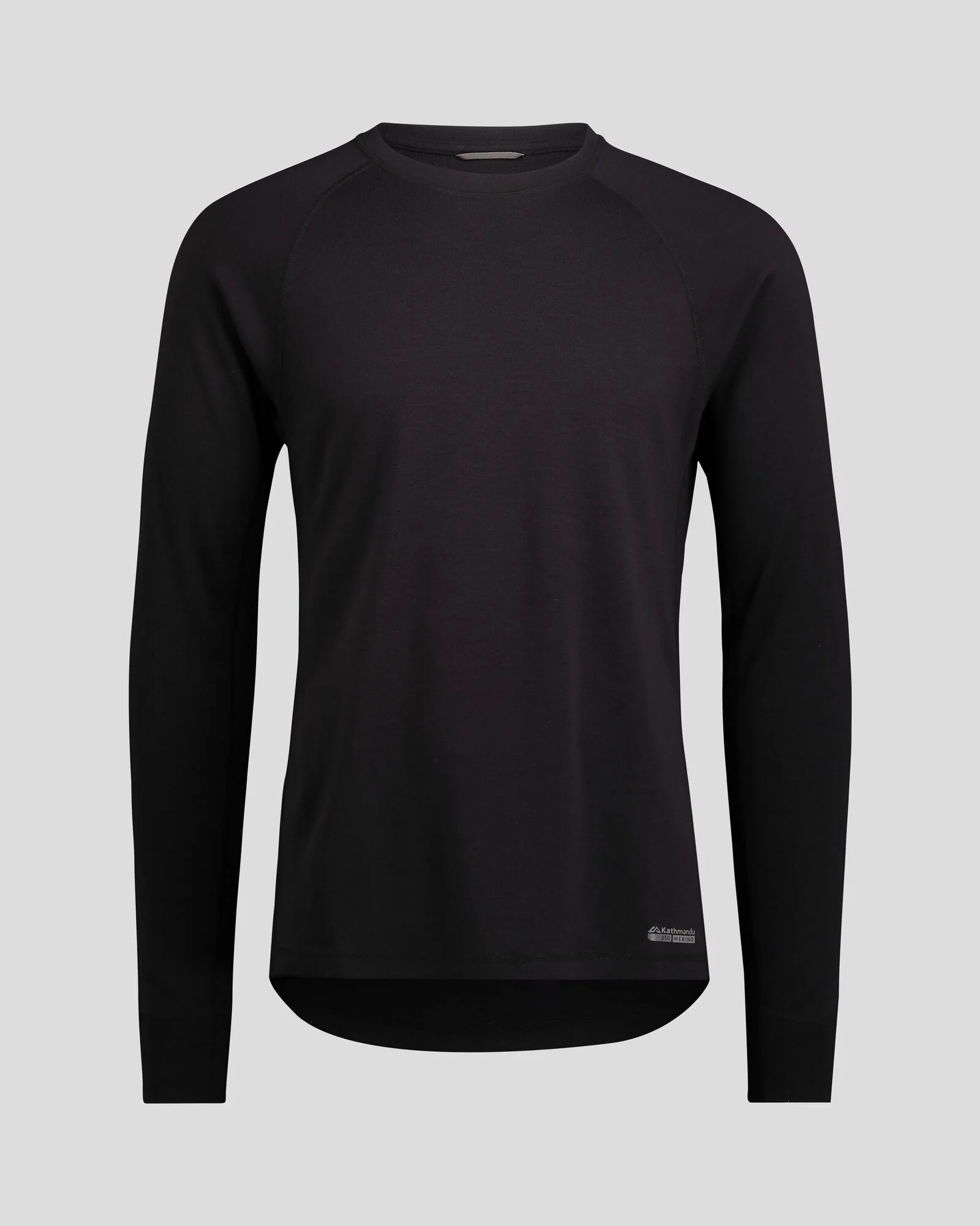 Men's K-Merino 250 Long Sleeve Top  - Black Stingray - Image 4