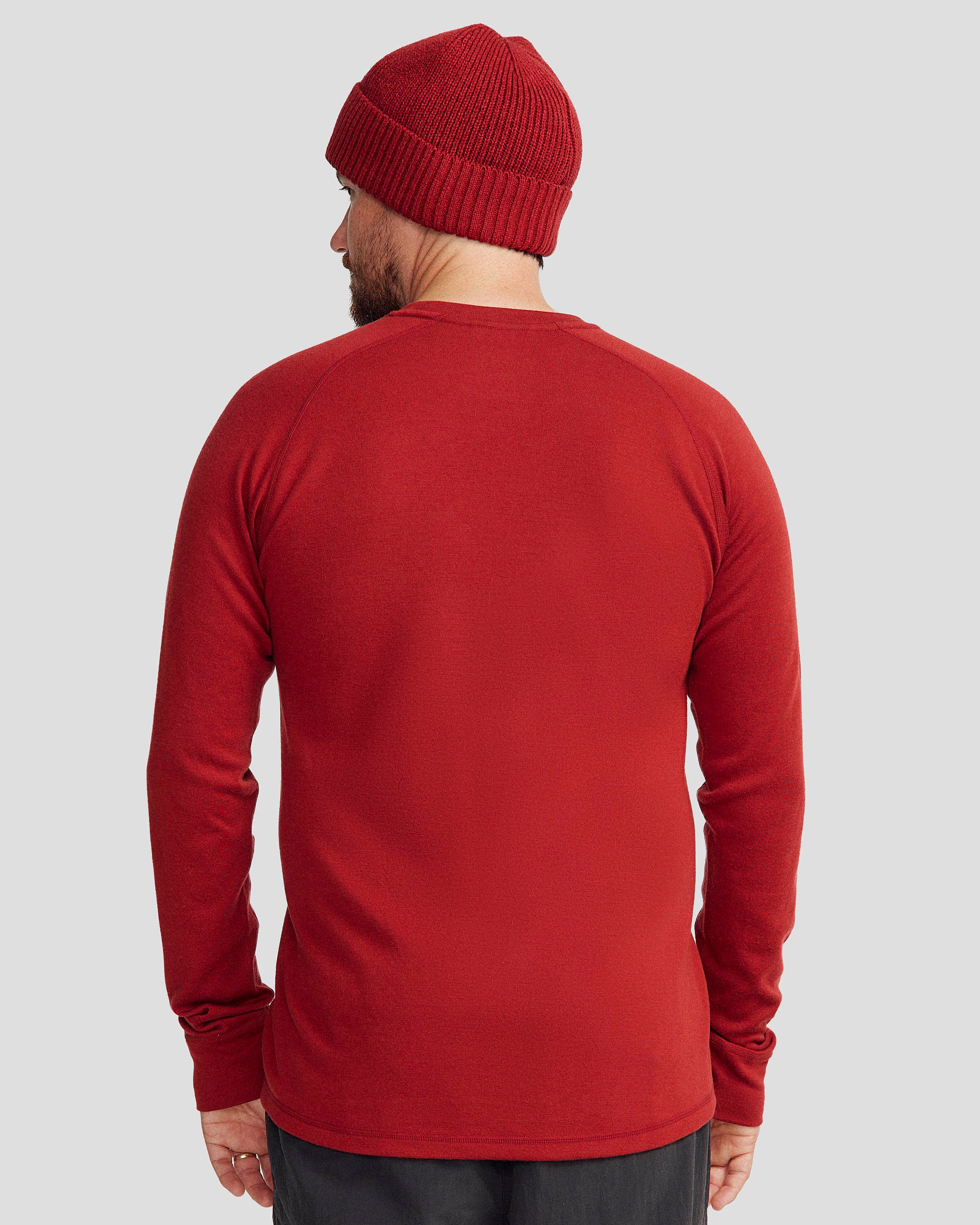 Men's K-Merino 250 Long Sleeve Top - Pinot - Image 3