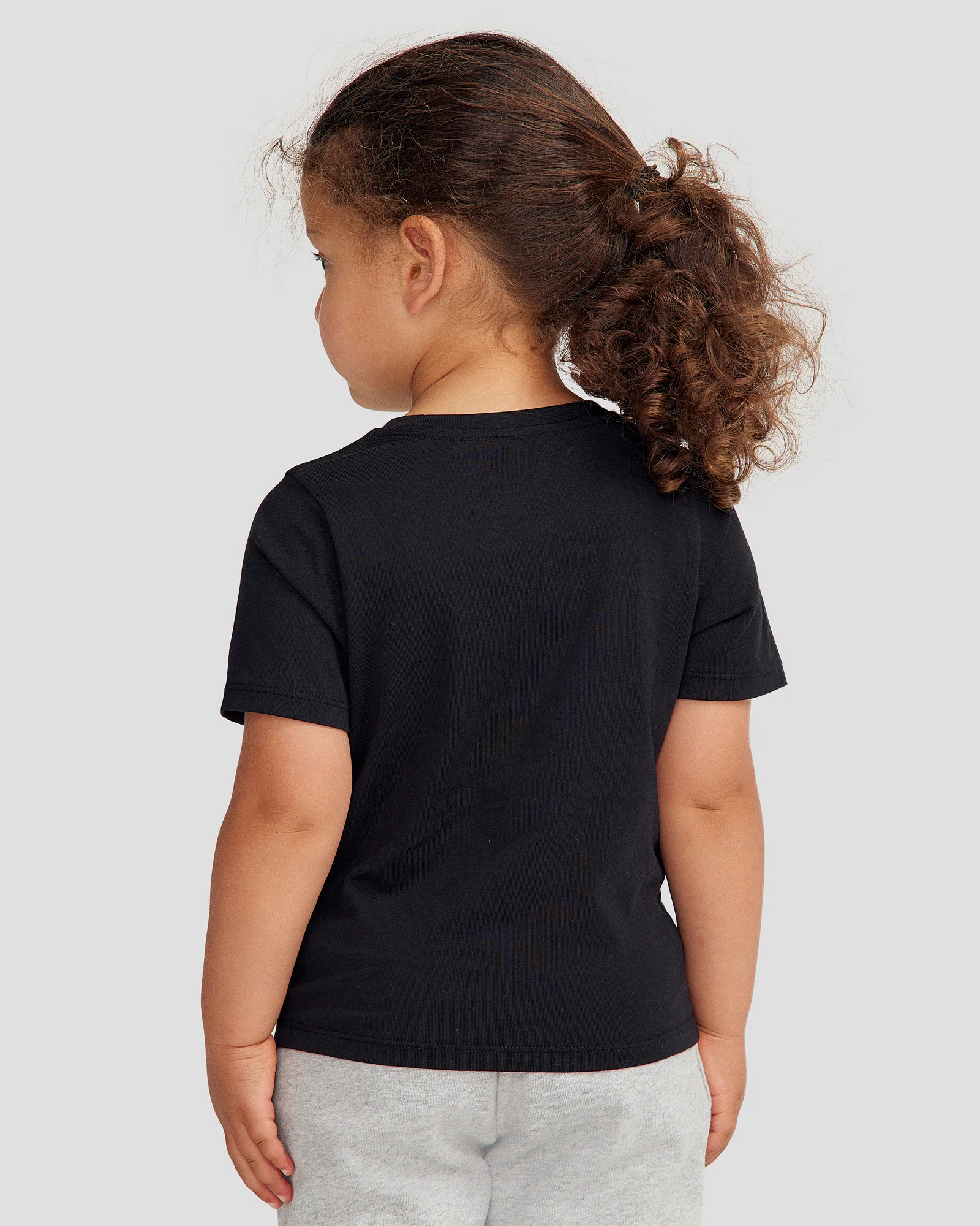 Kids' Christchurch Organic Cotton T-shirt - Black Stingray - Image 3
