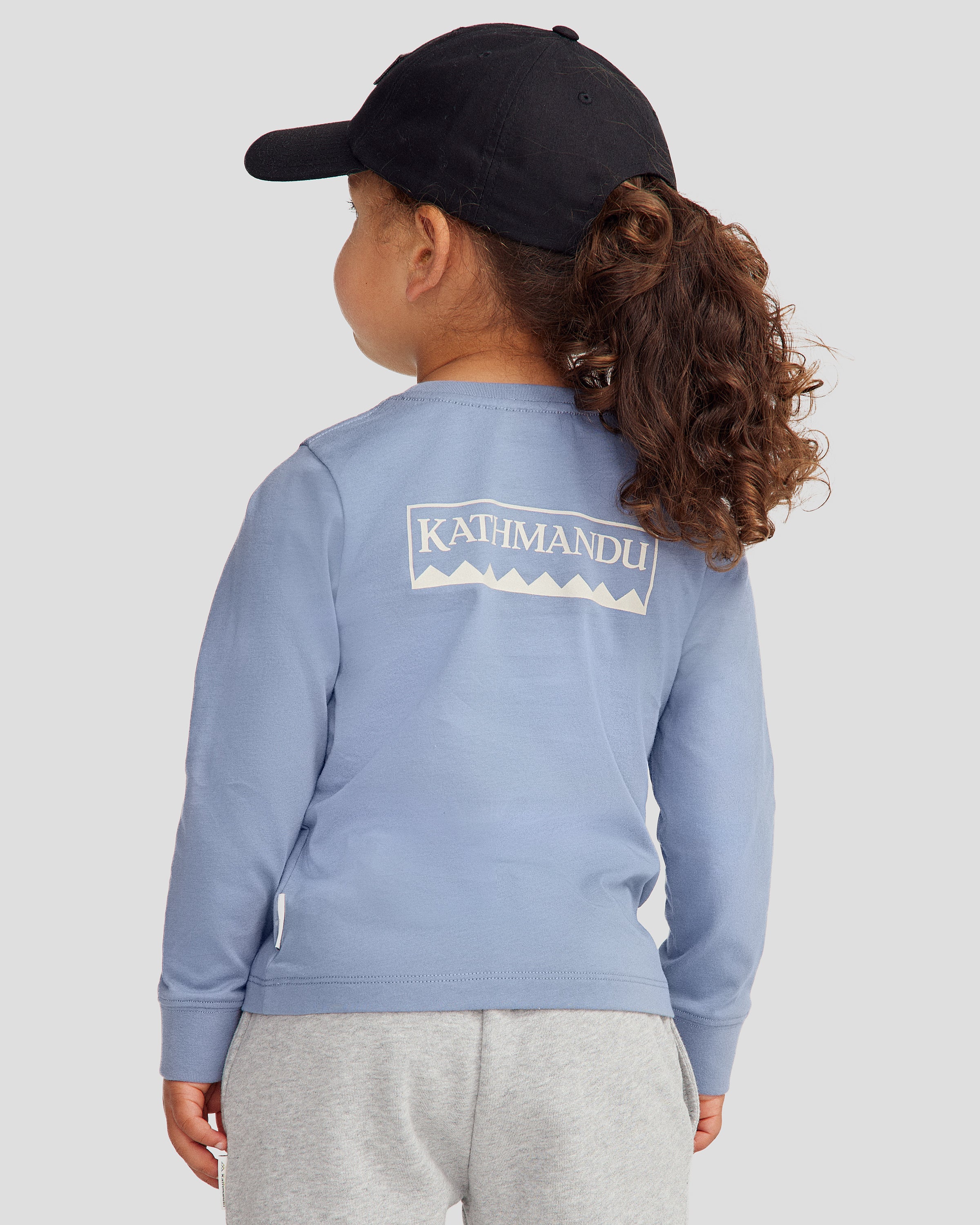 Kids' Heritage Organic Cotton Long Sleeve T-shirt - At Twilight - Image 3