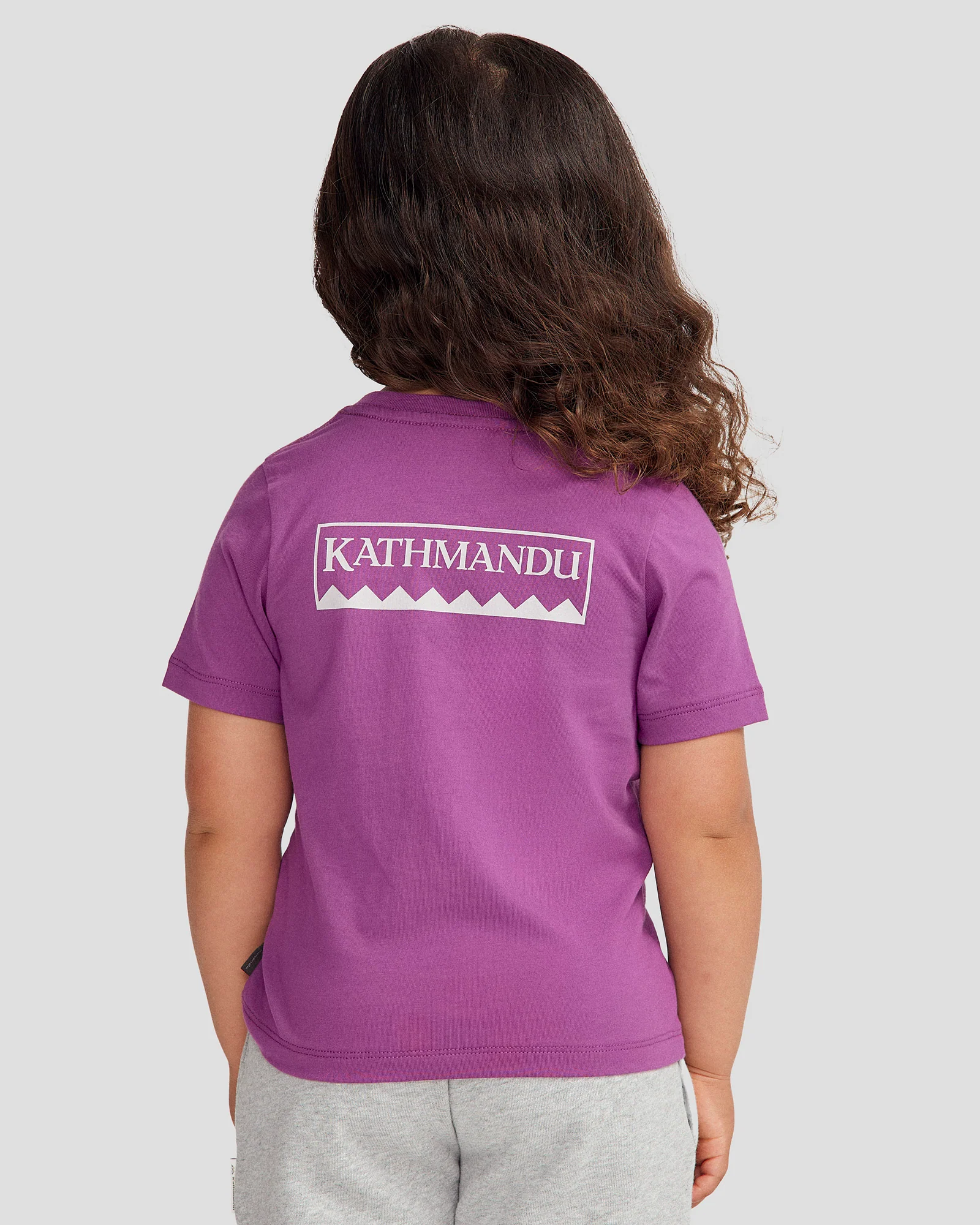 Kids' Heritage Organic Cotton T-shirt - Washed Berry - Image 3