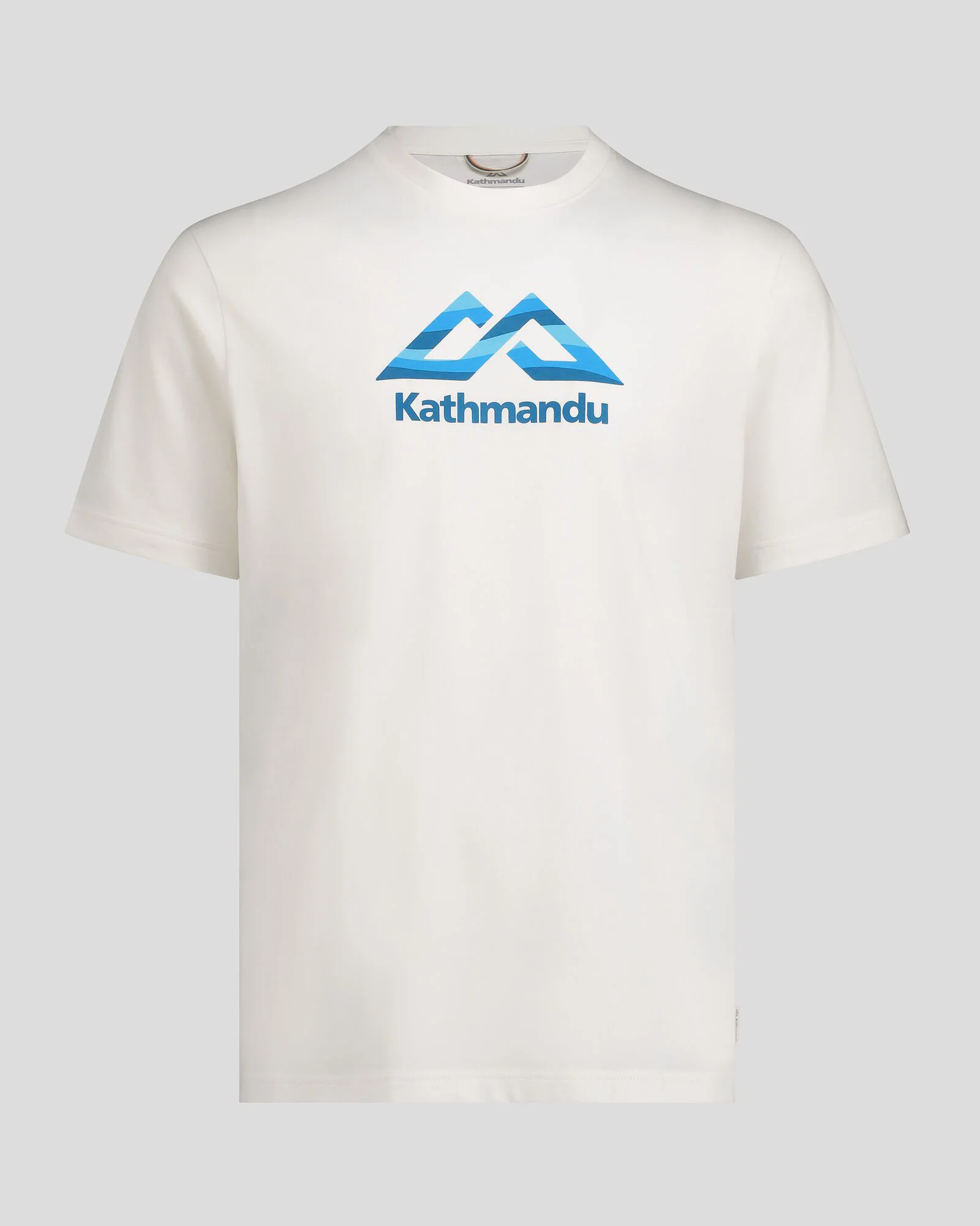 Men's Logo Fill Organic T-shirt - White - Image 4