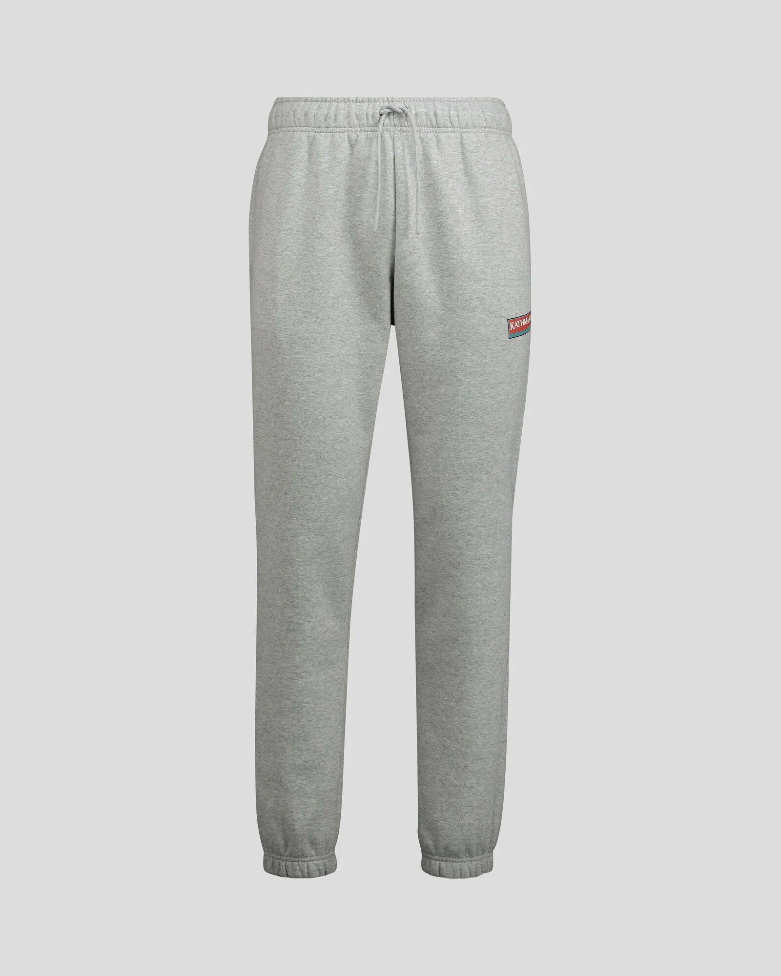 Men's Kathmandu Heritage Logo Slouchy Joggers - Light Grey Marle - Image 5