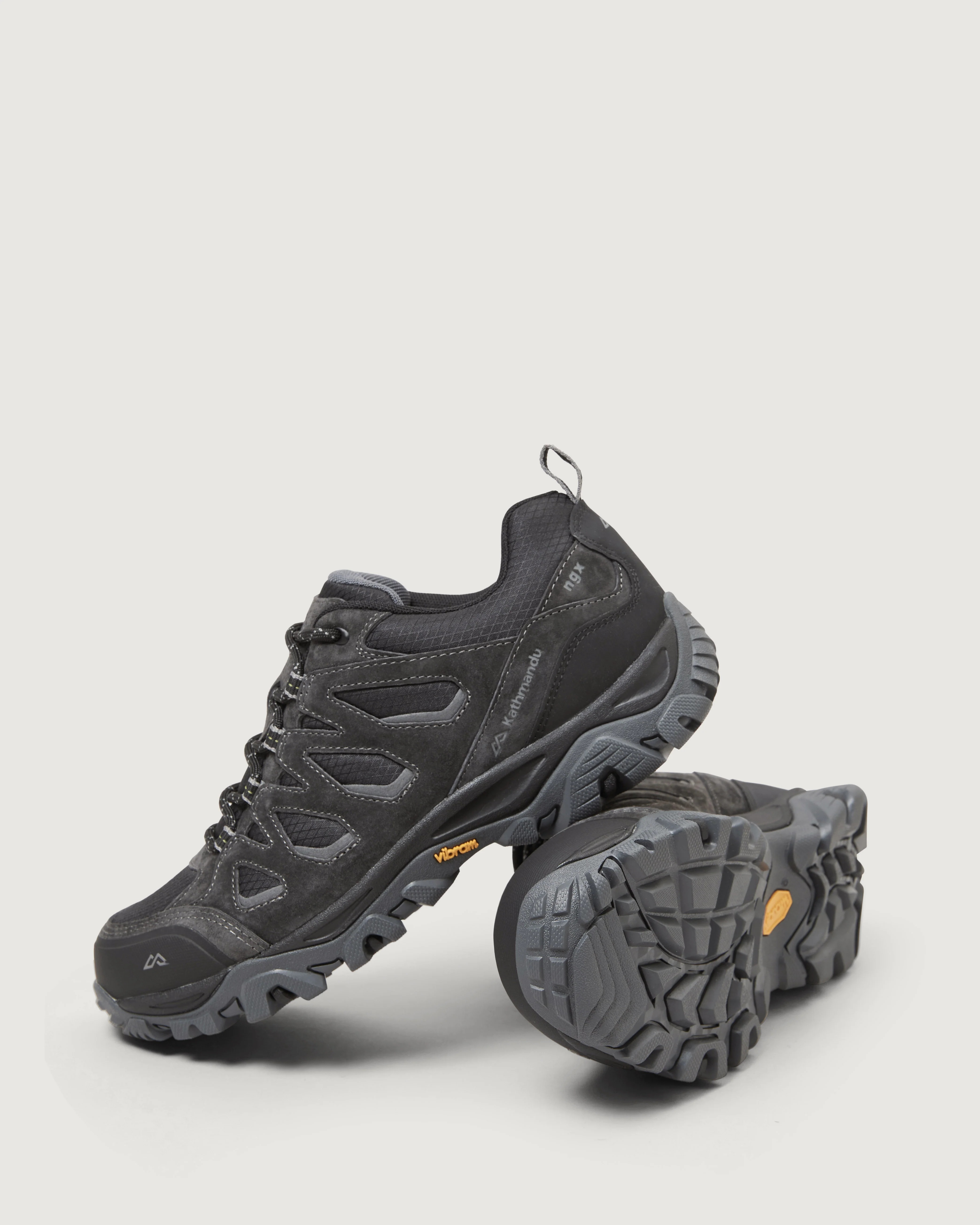 Men's Mornington Waterproof Hiking Shoes - Black/Black Sea - Image 4