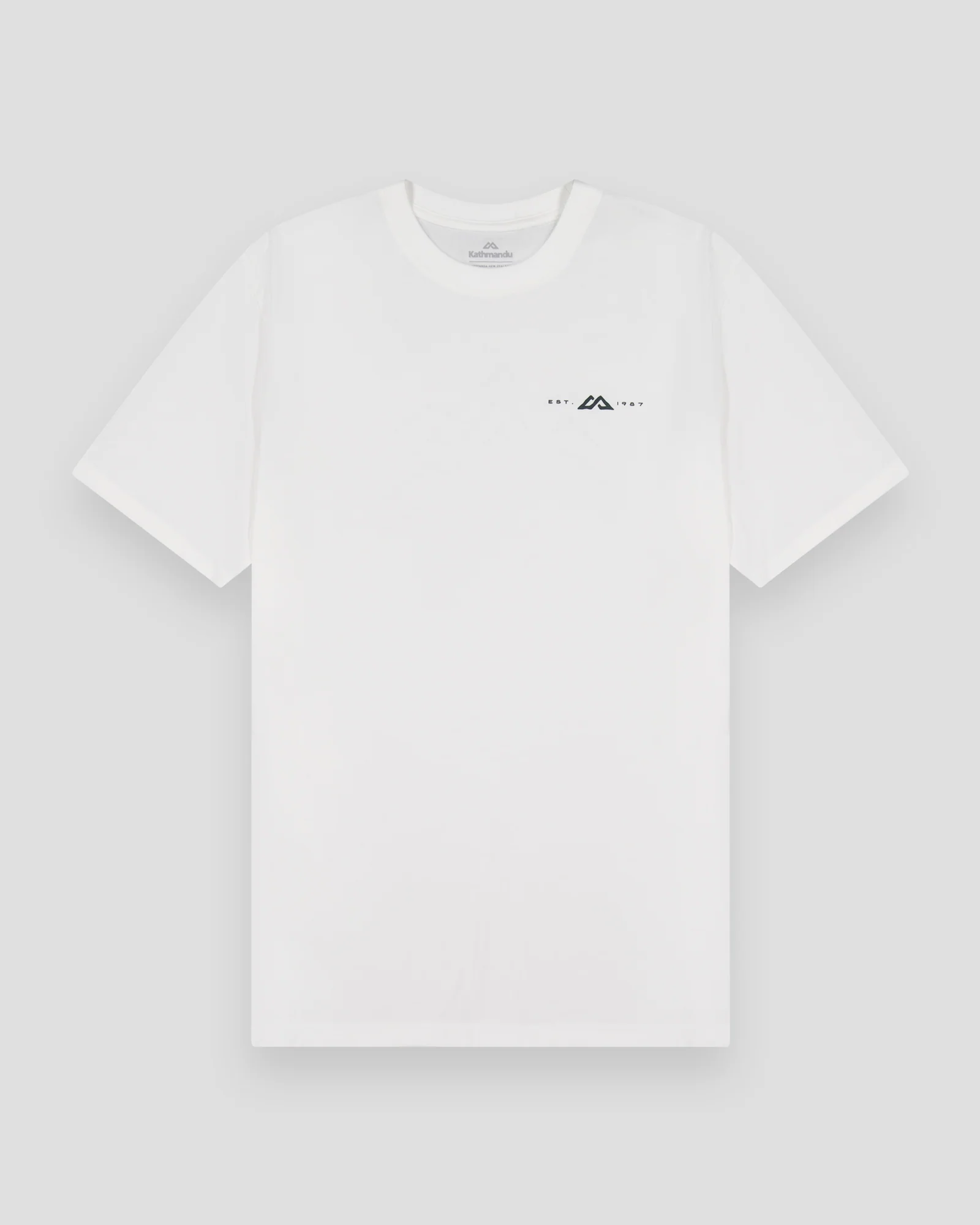 Men's Mountain Rays Organic Cotton T-shirt - White - Image 5