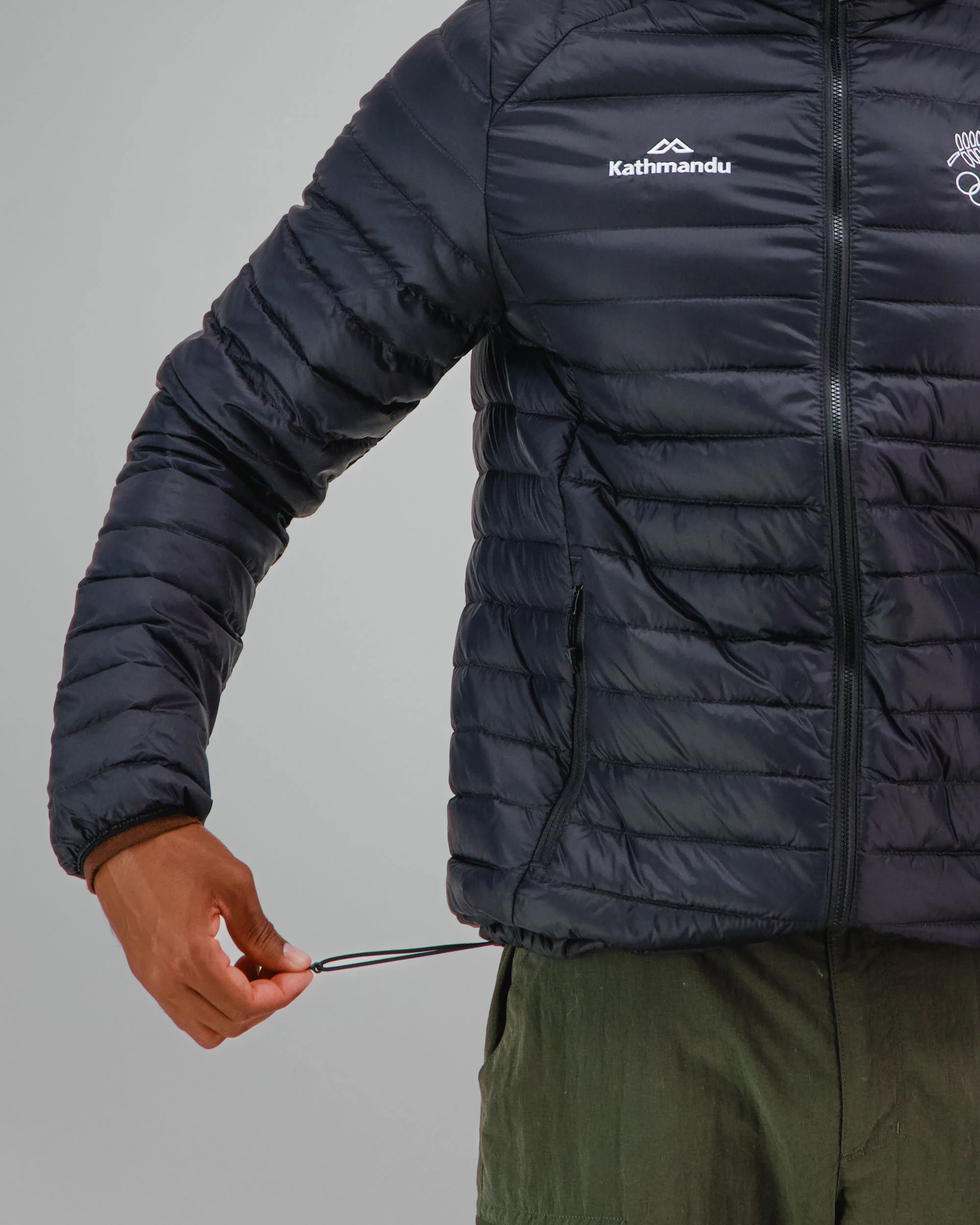 Men's Heli Down Jacket - Black Replica | New Zealand Team Replica Collection - Image 4