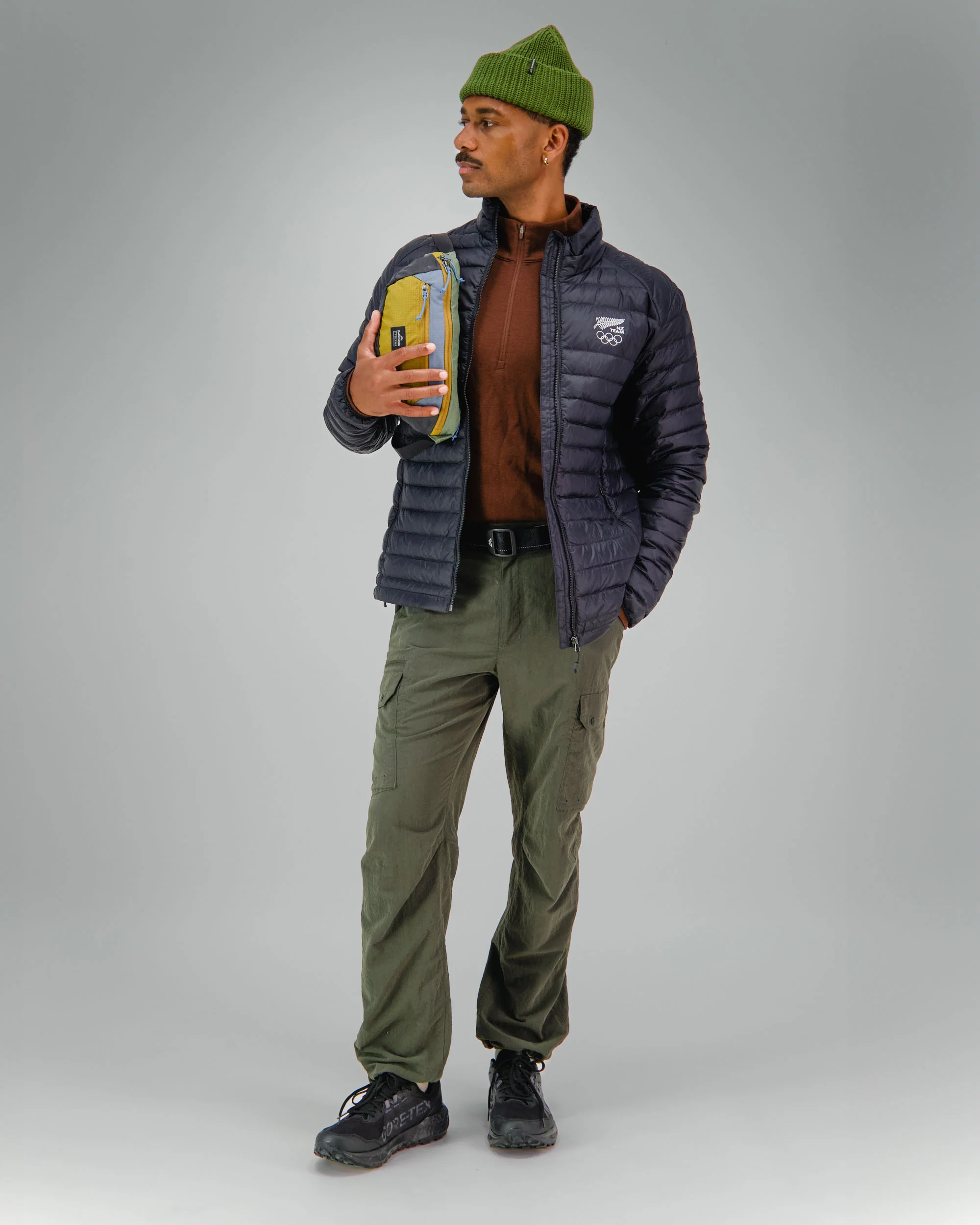 Men's Heli Down Jacket - Black Replica | New Zealand Team Replica Collection - Image 7