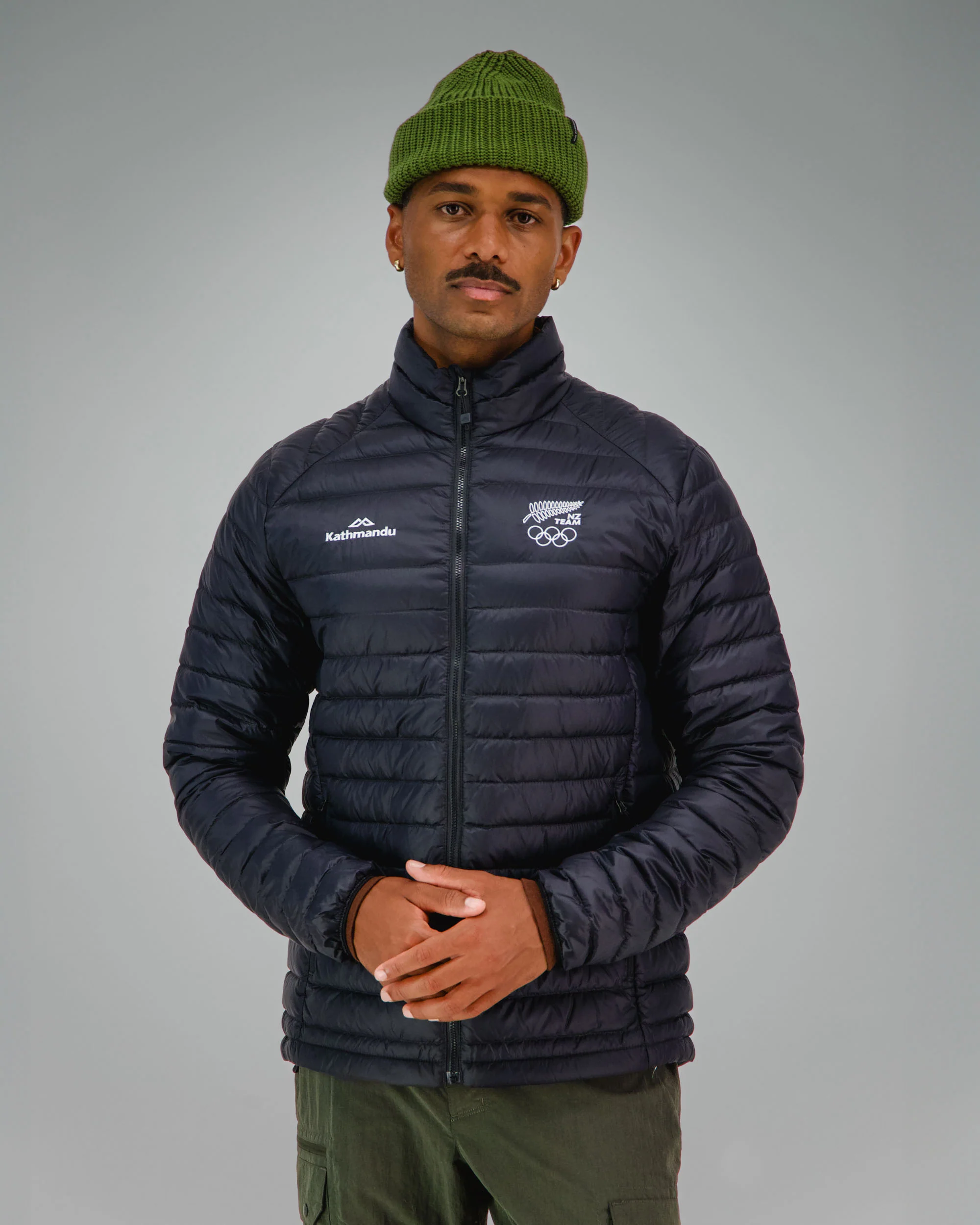 Men's Heli Down Jacket - Black Replica | New Zealand Team Replica Collection - Image 8