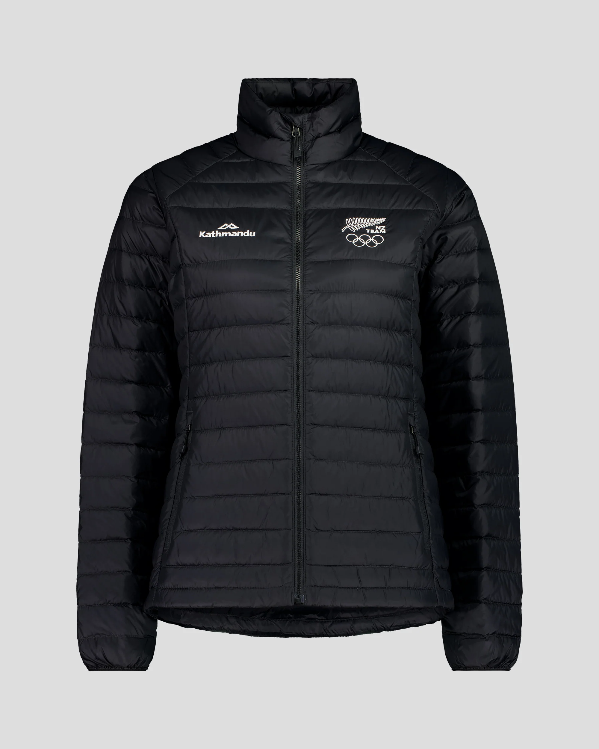 Women's Heli Down Jacket - Black Replica | New Zealand Team Replica Collection - Image 10