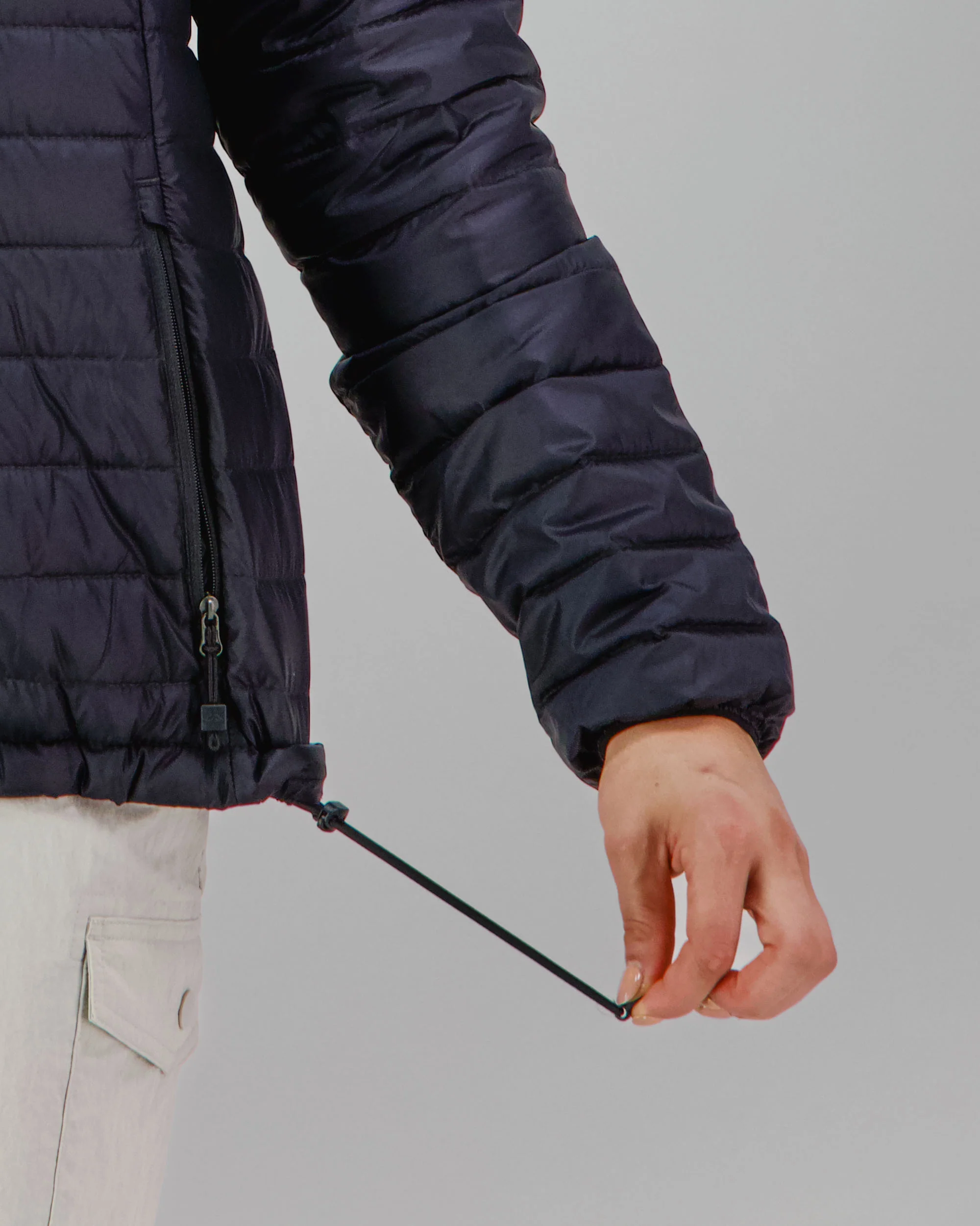 Women's Heli Down Jacket - Black Replica | New Zealand Team Replica Collection - Image 6