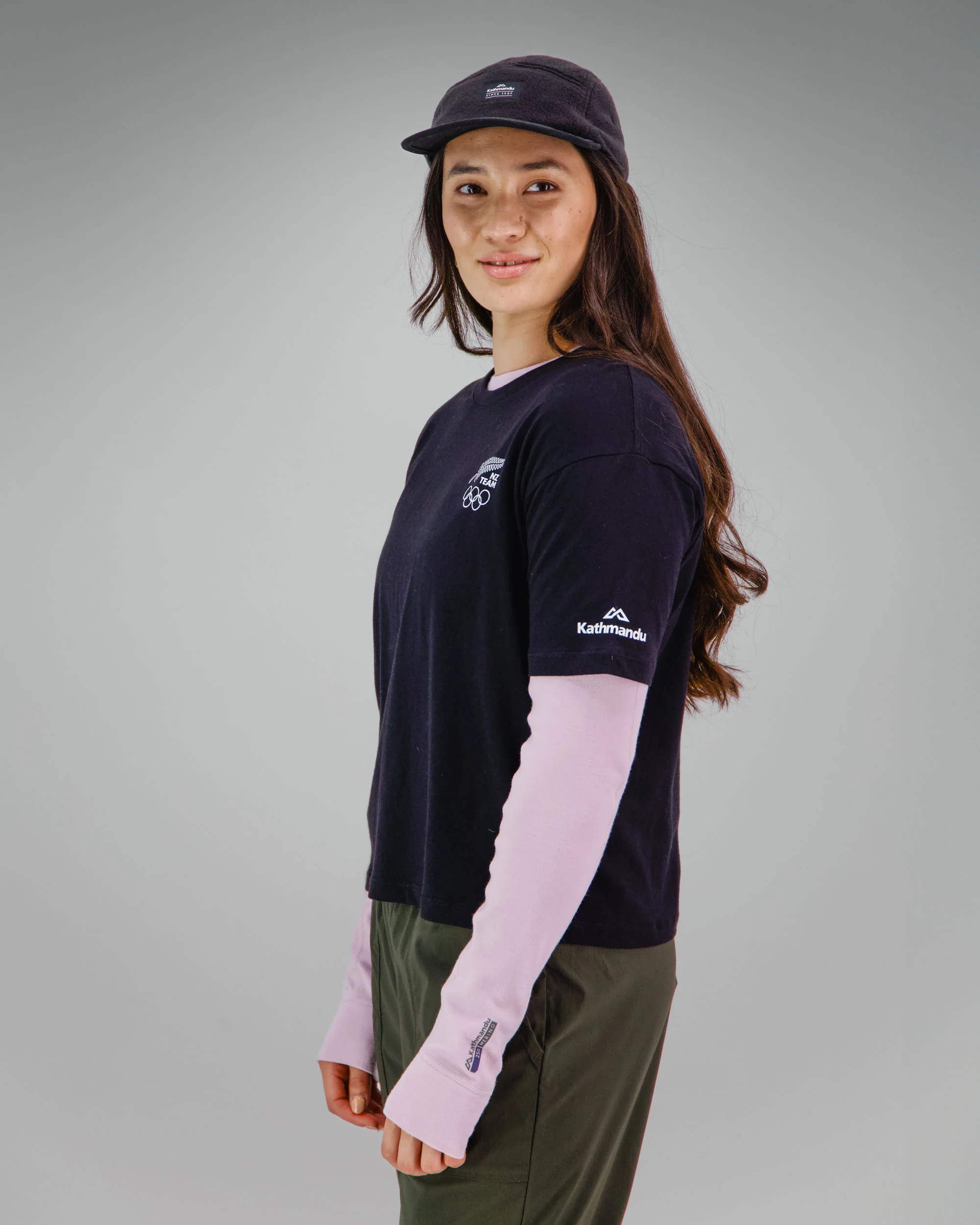 Women's Relaxed T-Shirt - Black Replica | New Zealand Team Replica Collection - Image 4