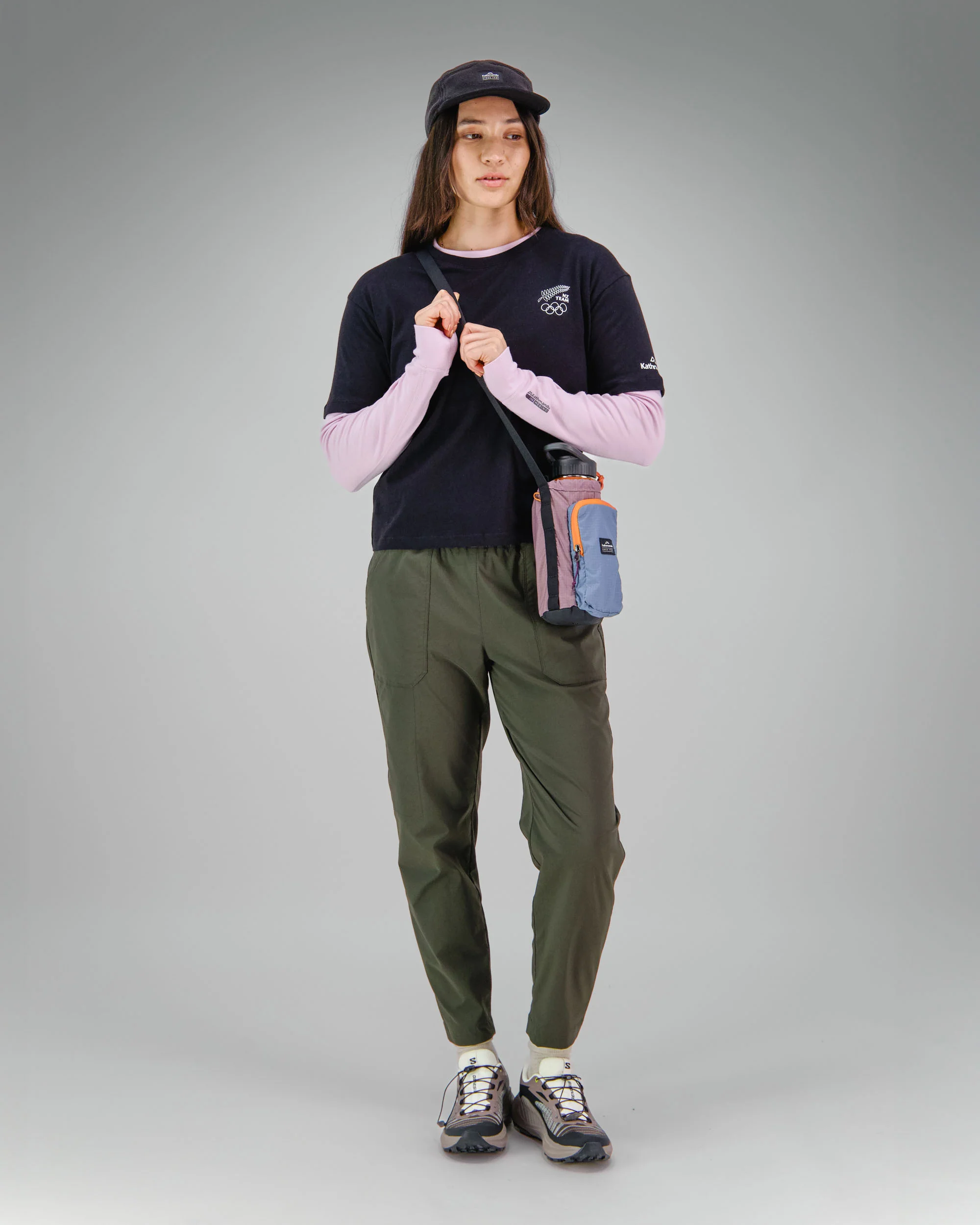 Women's Relaxed T-Shirt - Black Replica | New Zealand Team Replica Collection - Image 6