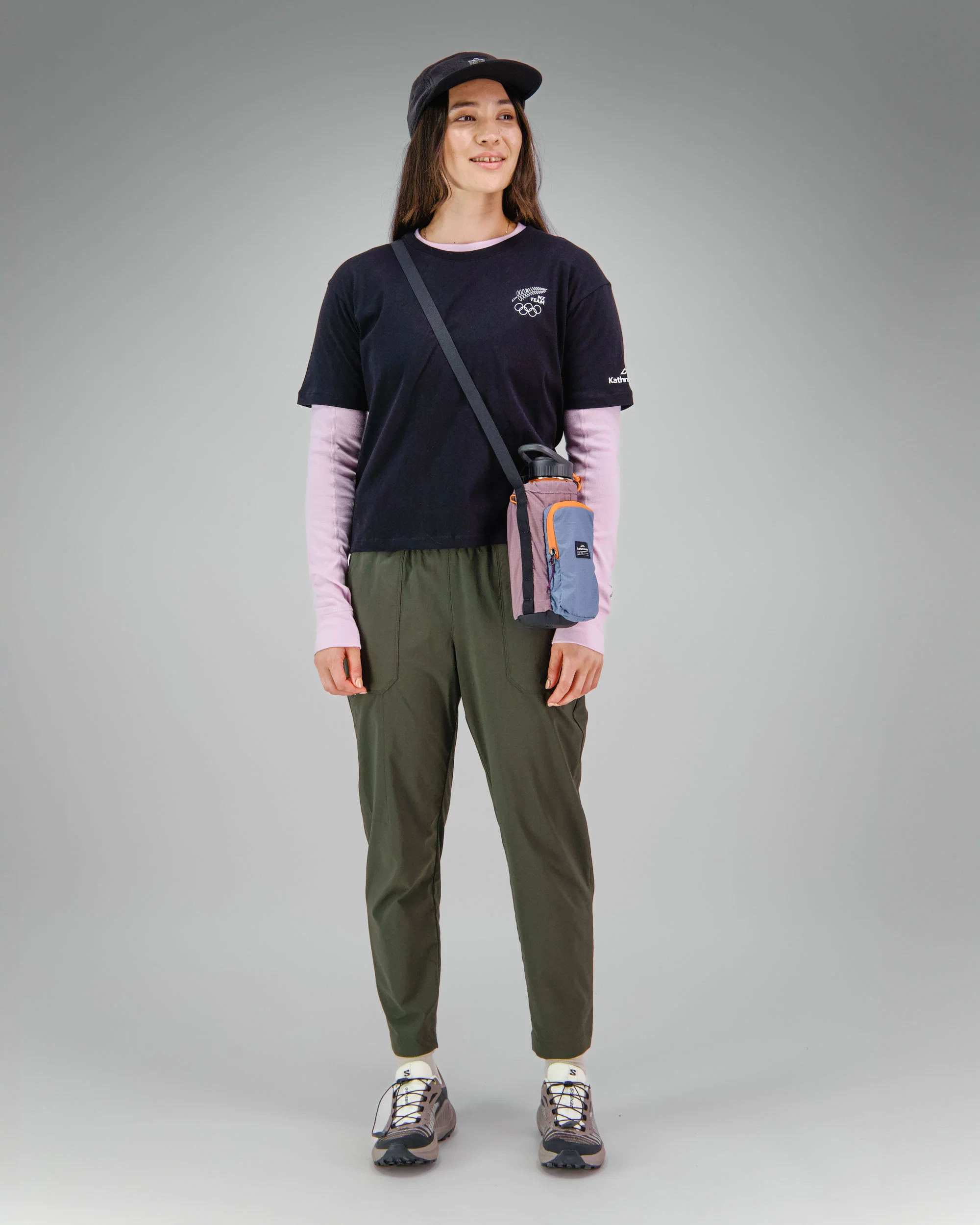 Women's Relaxed T-Shirt - Black Replica | New Zealand Team Replica Collection - Image 7