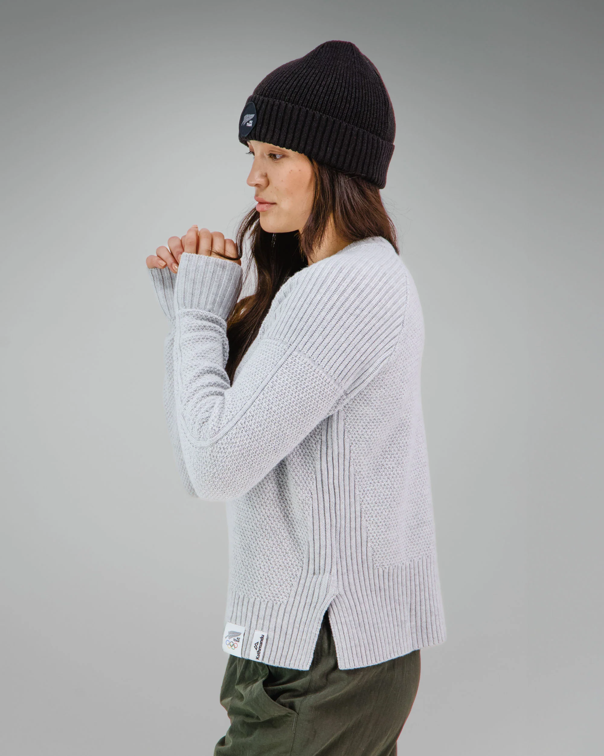 Women's Retreat Merino Pullover - Supermoon | New Zealand Team Replica Collection - Image 5