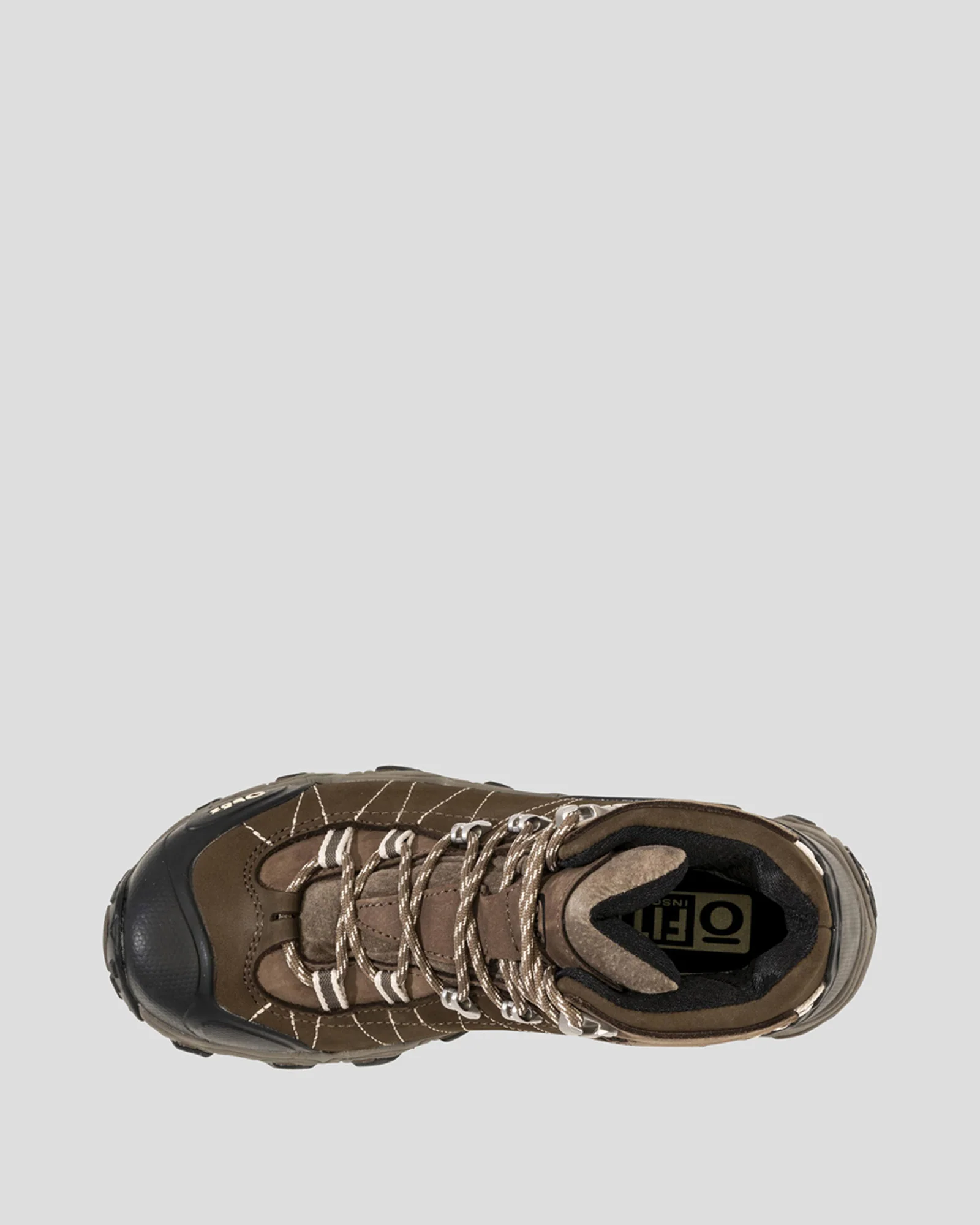 Women's Oboz Bridger Waterproof Mid Hiking Boots - Walnut - Image 6