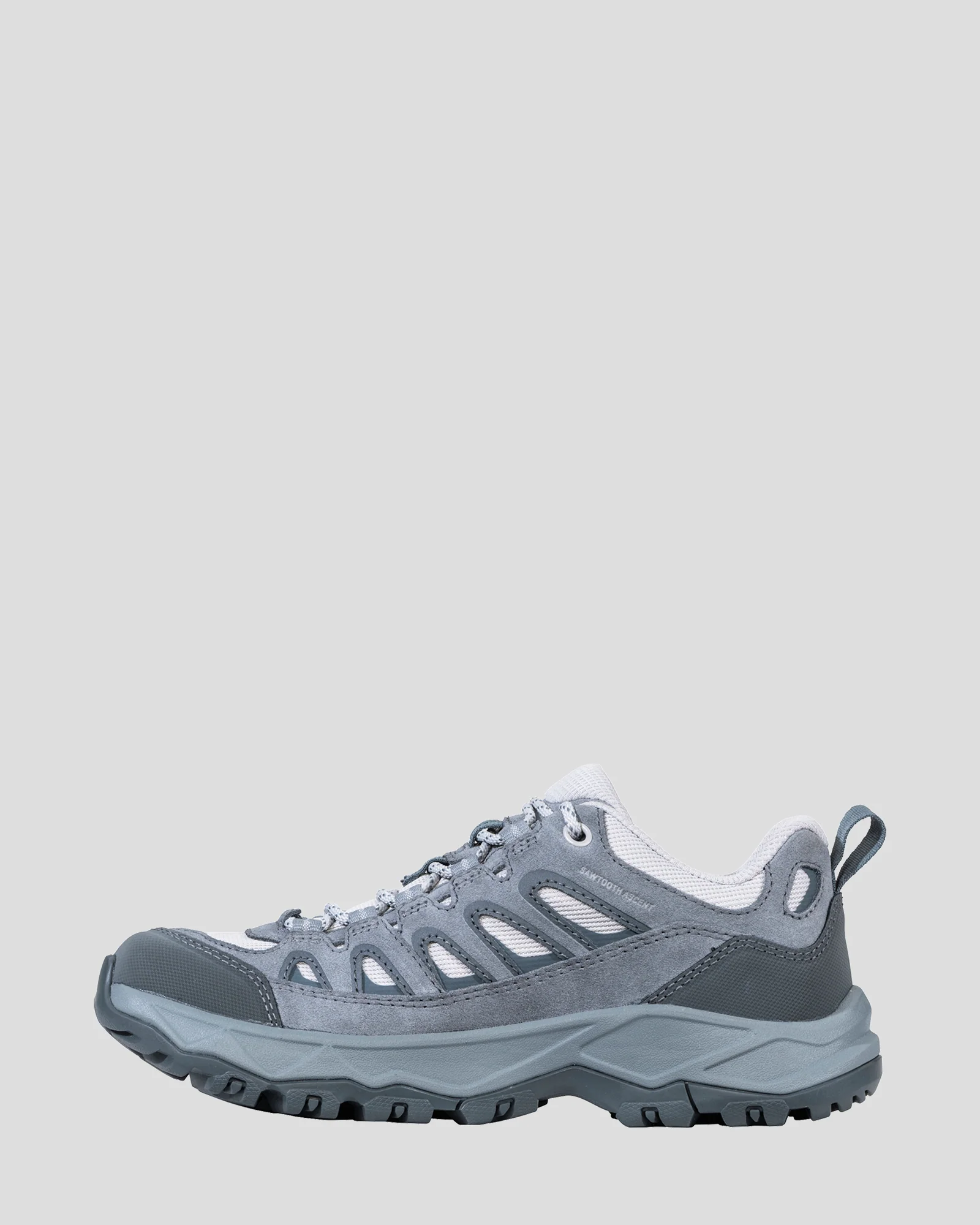 Women's OBOZ Sawtooth Ascent Low B-DRY Shoes - Gray Owl - Image 3