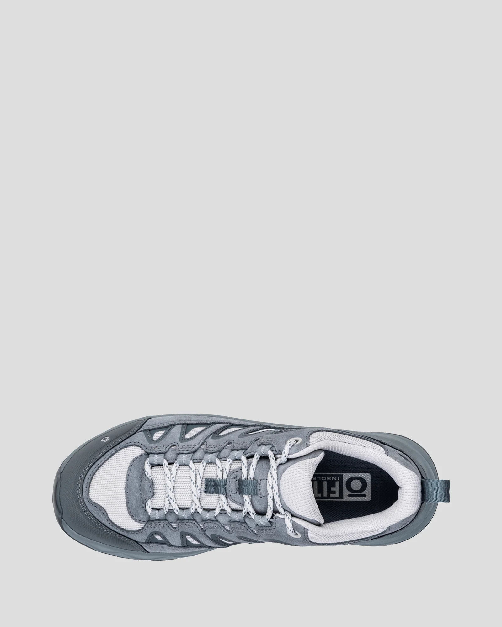 Women's OBOZ Sawtooth Ascent Low B-DRY Shoes - Gray Owl - Image 5