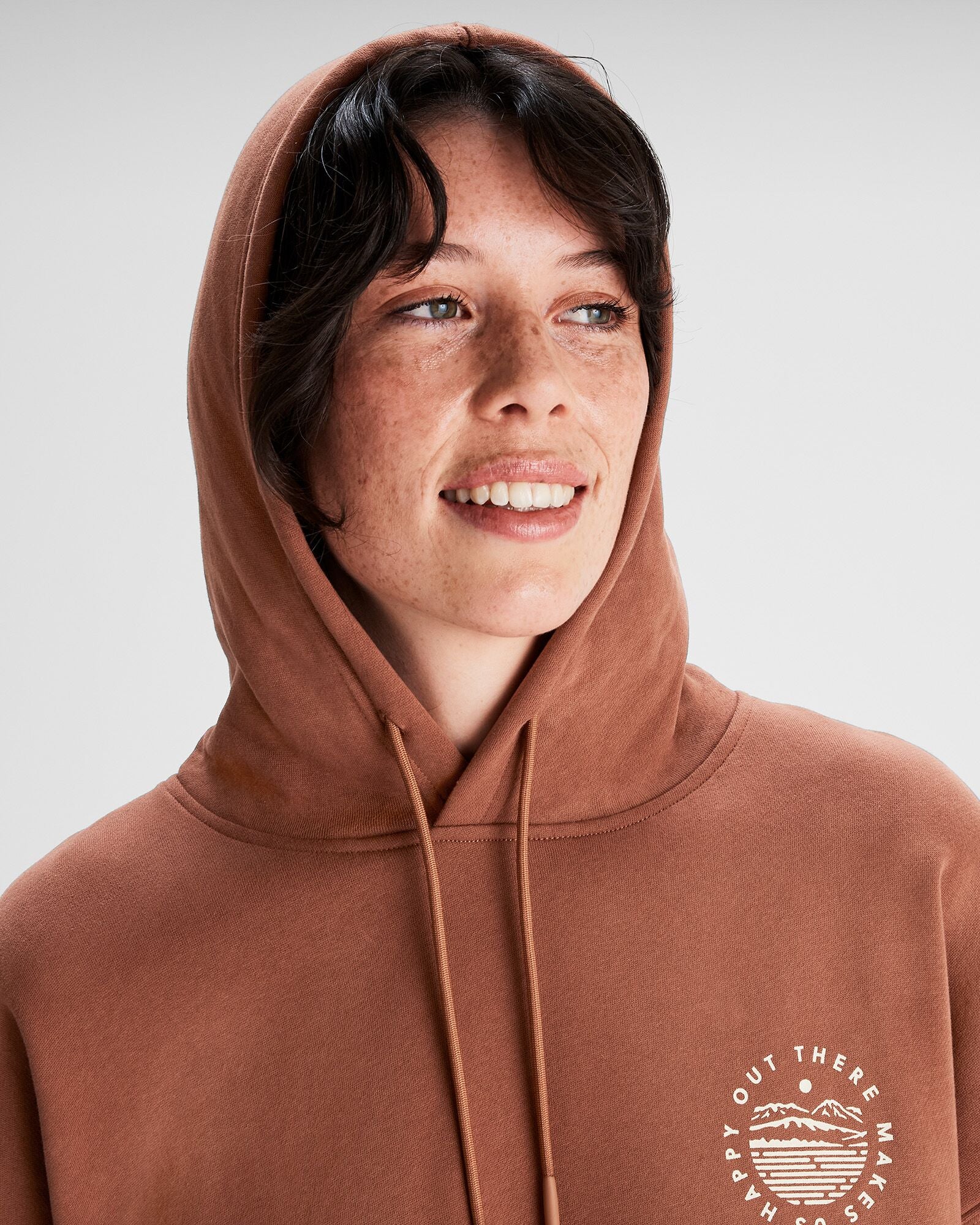 Women's OT Logo Slouchy LT BB Hoodie - Woodsy - Image 3