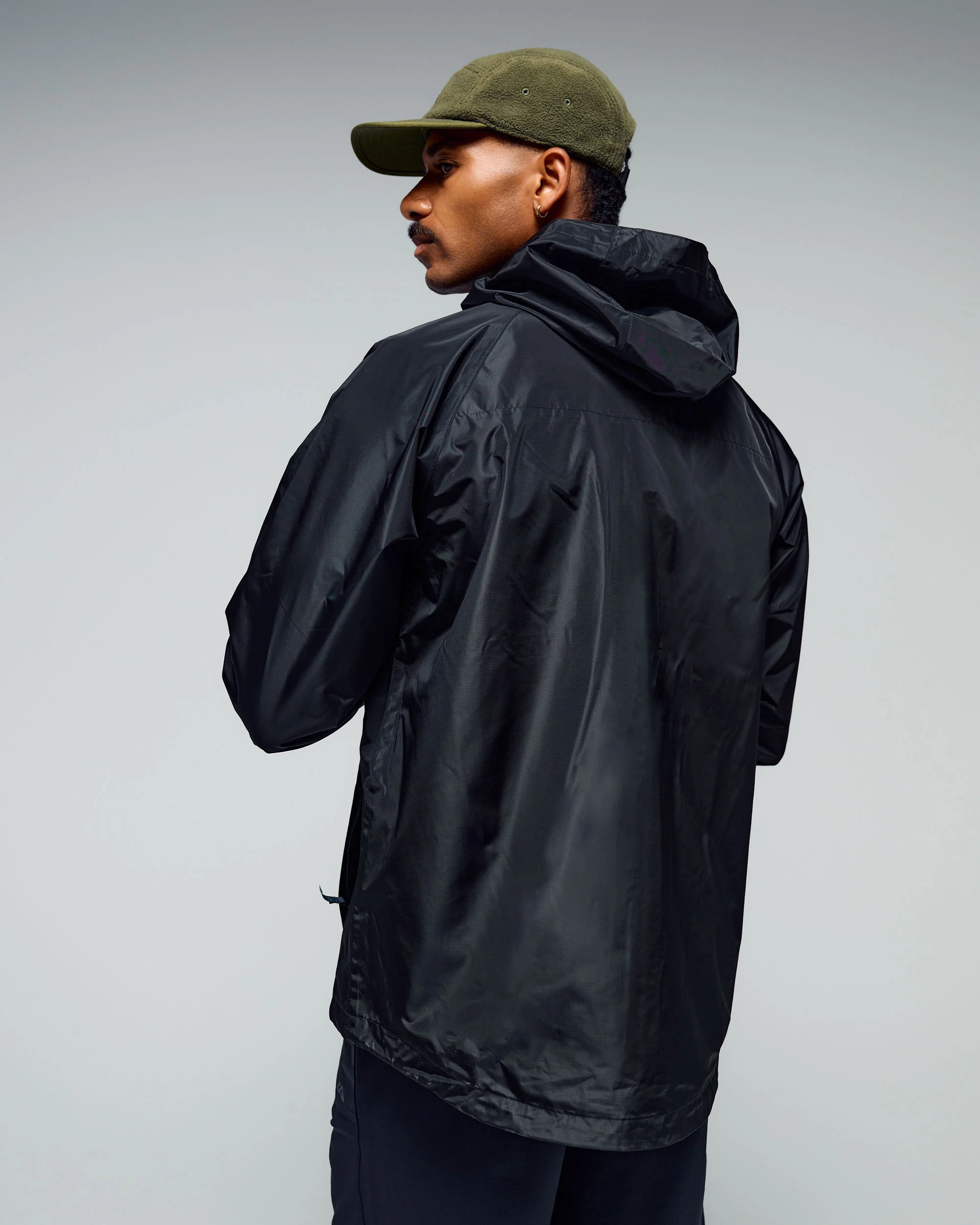 Men's Pocket-it 2-layer Rain Jacket - Black - Image 3