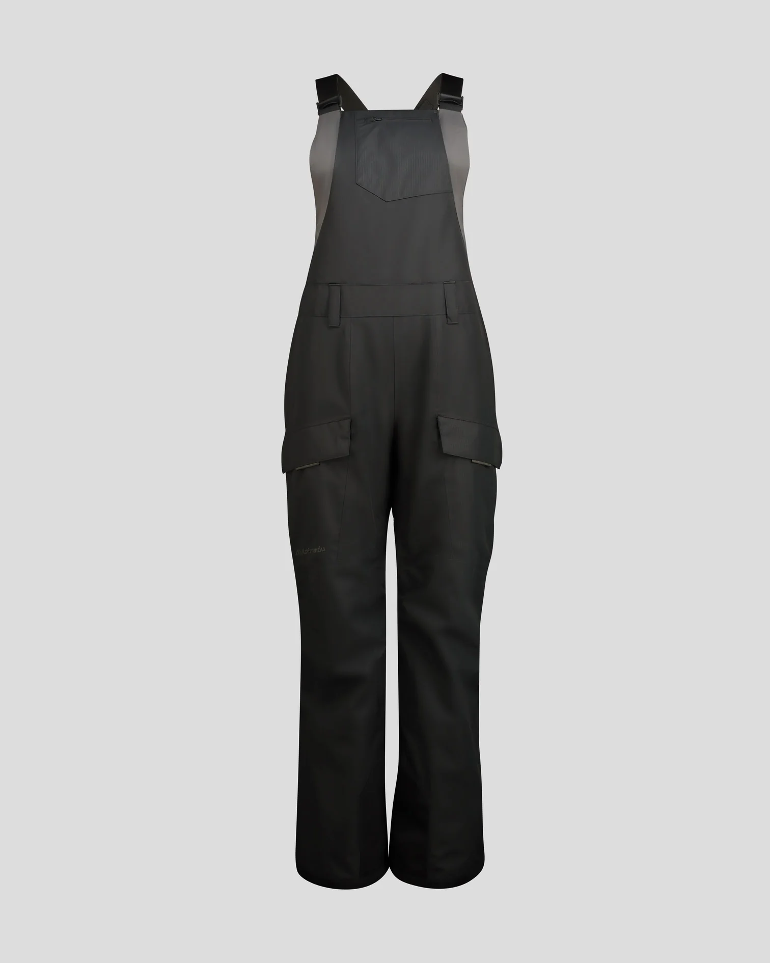 PWDR-Days Women's 2-layer Insulated Bib Pants - Black Stingray - Image 12