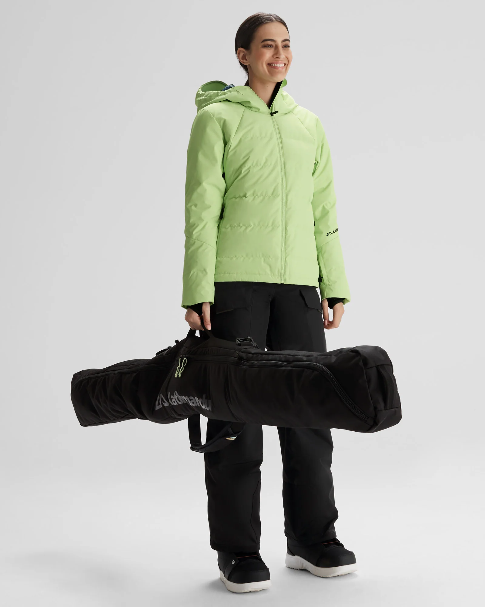 PWDR-Days Snow Ski Bag - Black Stingray - Image 6