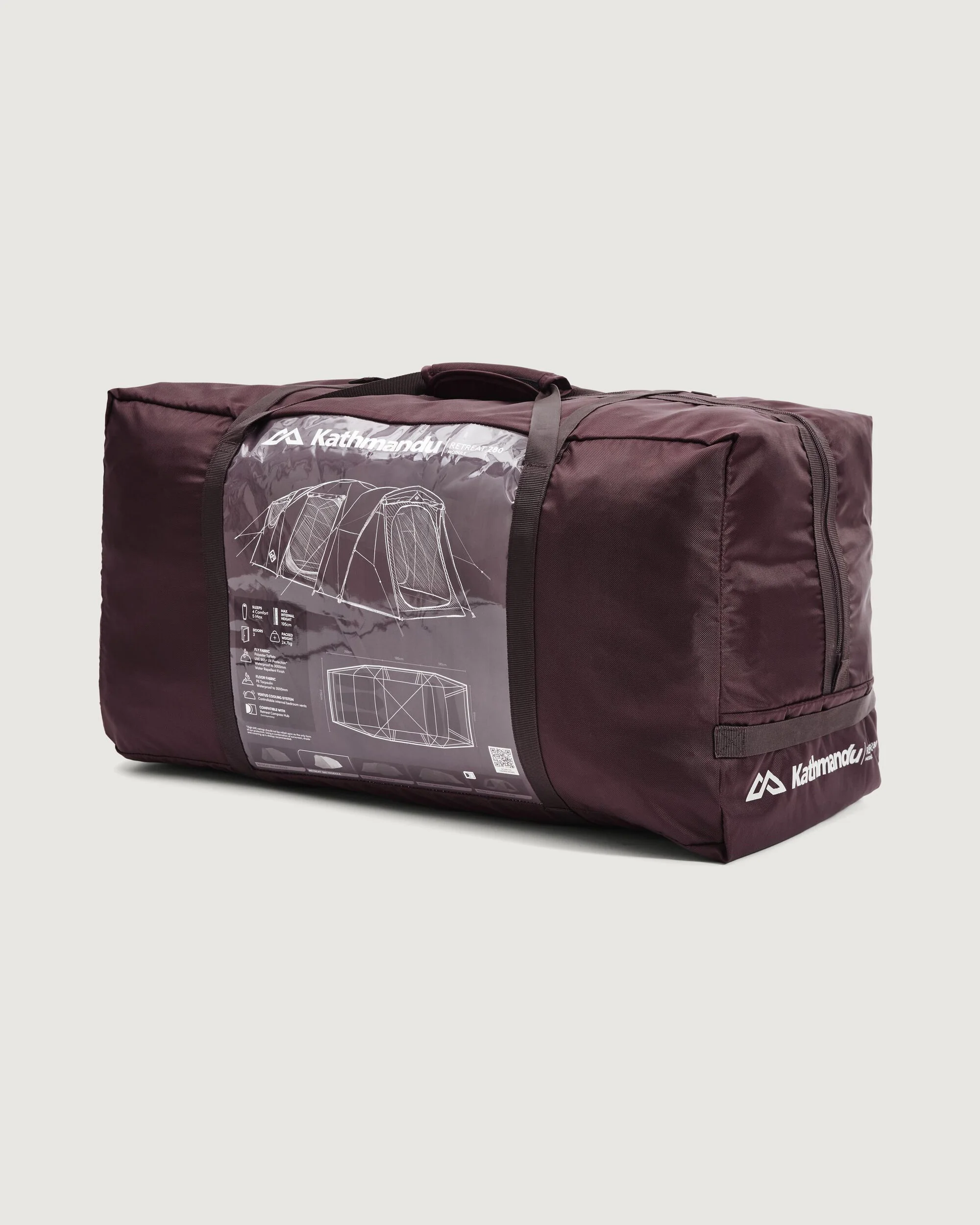 Retreat 280 4-5 Person Tent - Gum Tree/Pony - Image 8