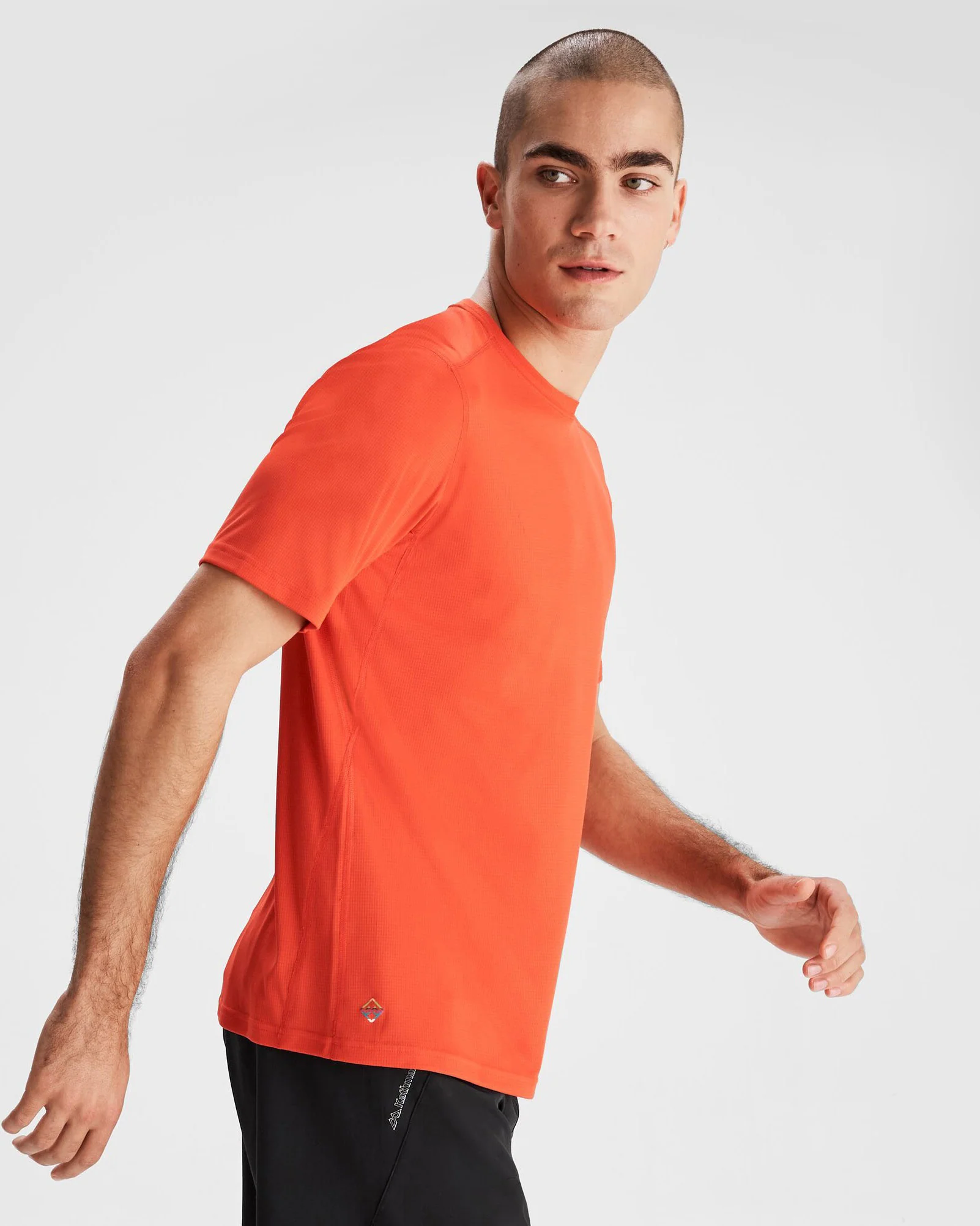 Men's Seeker T-shirt - Hut Orange - Image 3