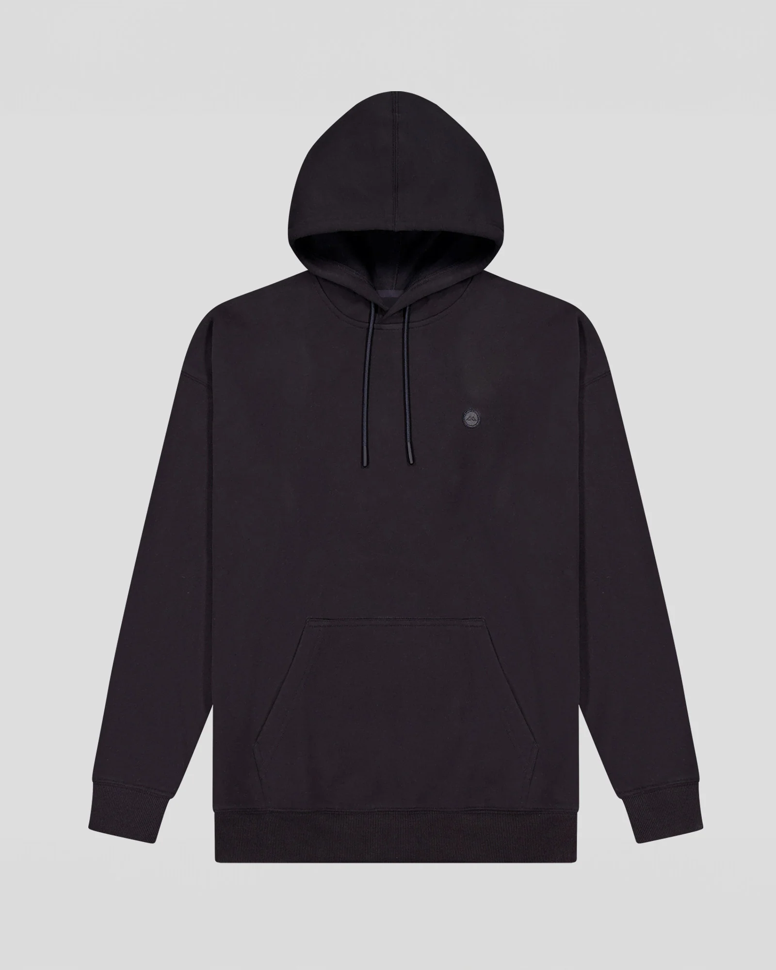 Women's Peak Badge Relaxed Hoodie - Black Stingray - Image 6