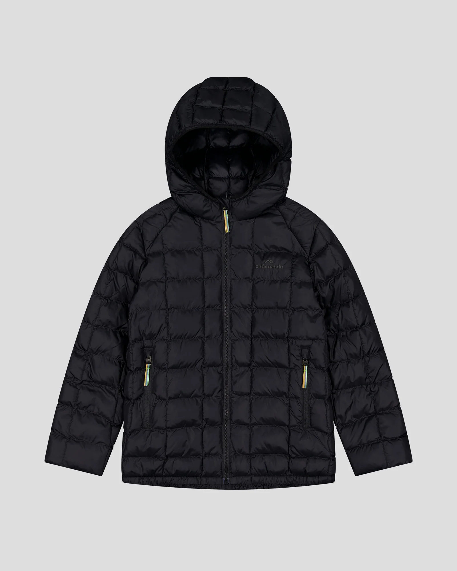 Youth Heli Insulated Hooded Jacket - Black Stingray - Image 8
