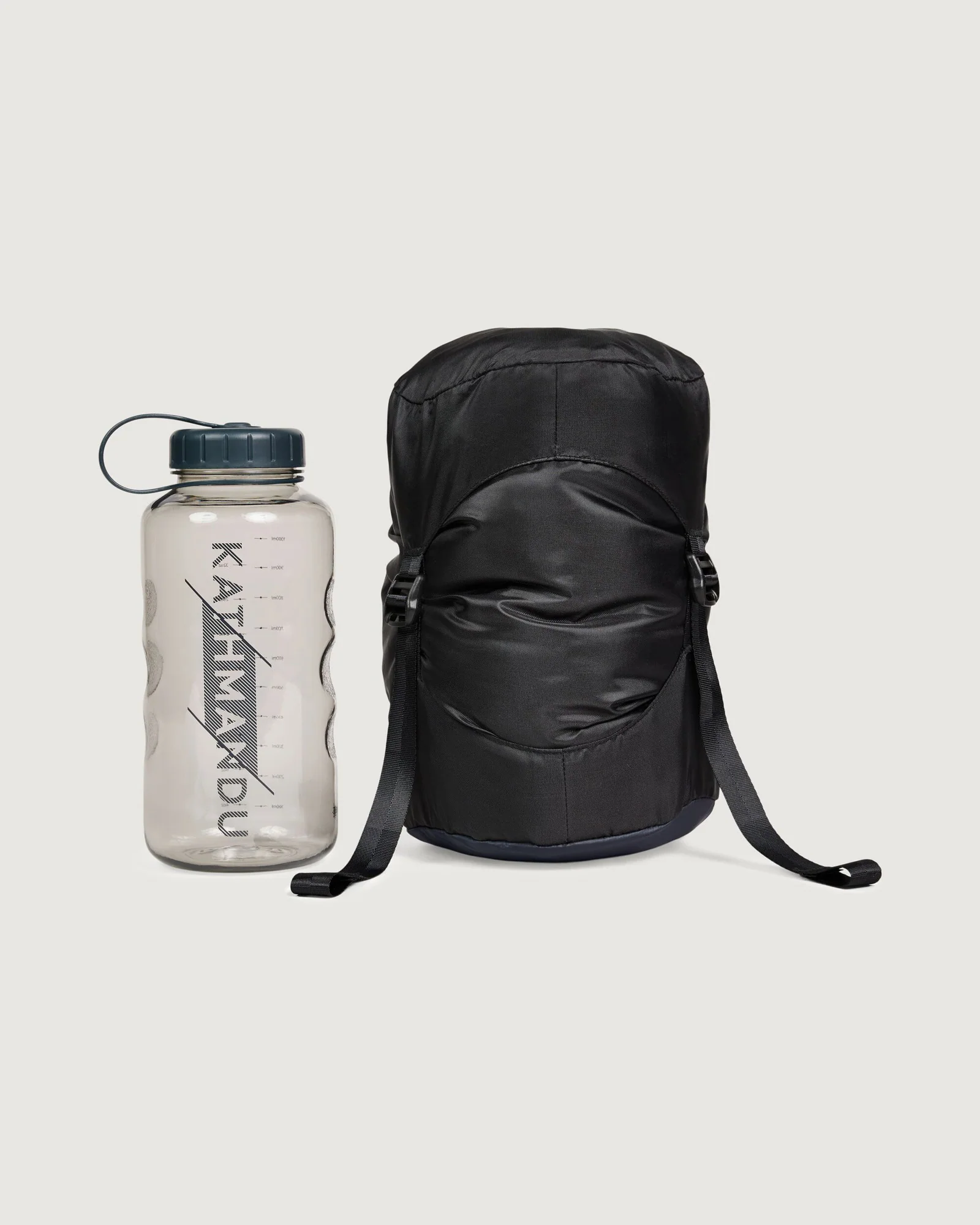 Zenter -3°C Down Sleeping Bag - Regular - Black Stingray/Dark Moss - Image 6