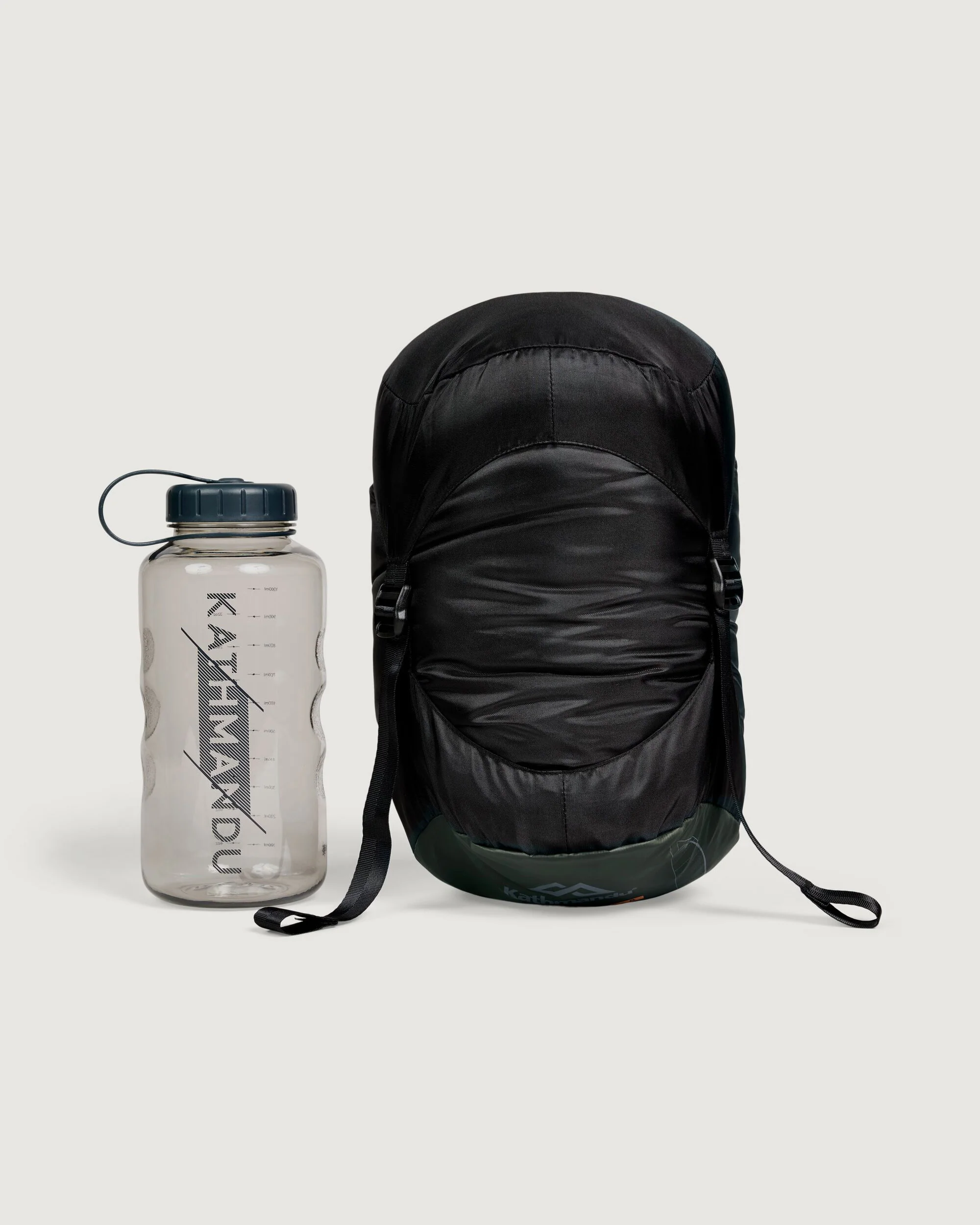 Zenter -8°C Down Sleeping Bag - Regular - Dark Moss/Black Stingray - Image 6